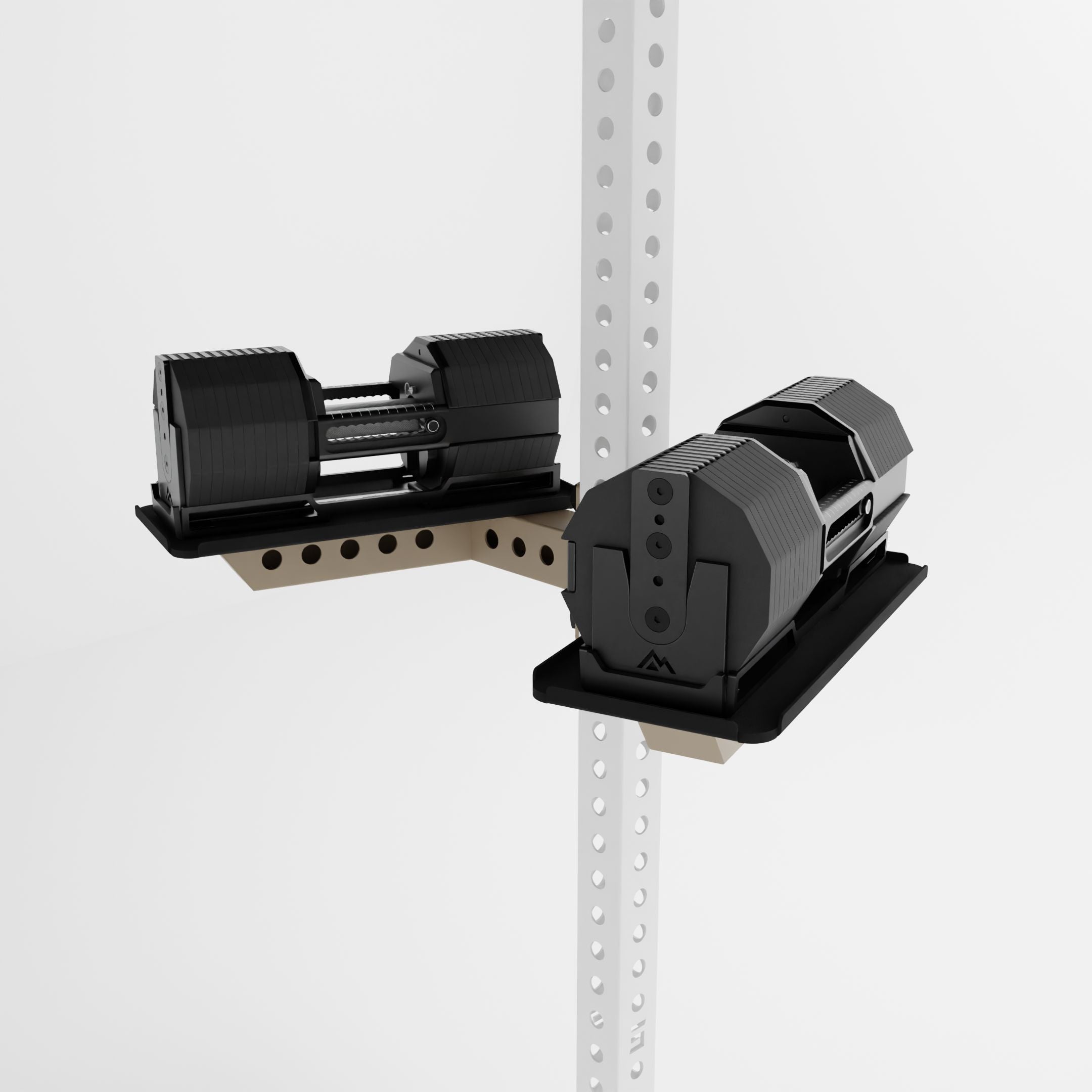 Adjustable Dumbbell Storage Arms