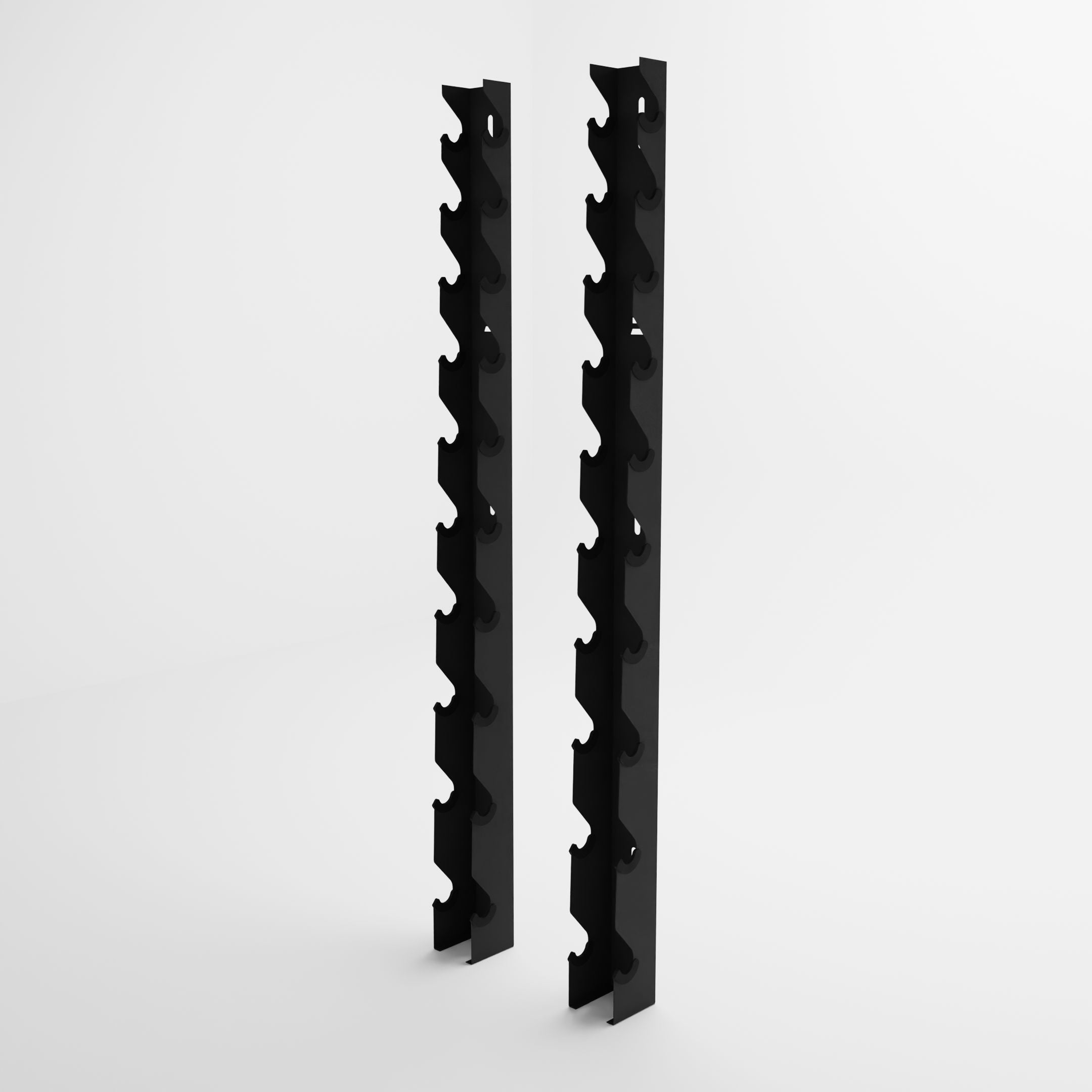 Delta | 10-Tier Vertical Dumbbell Storage Wall/Rack Mount