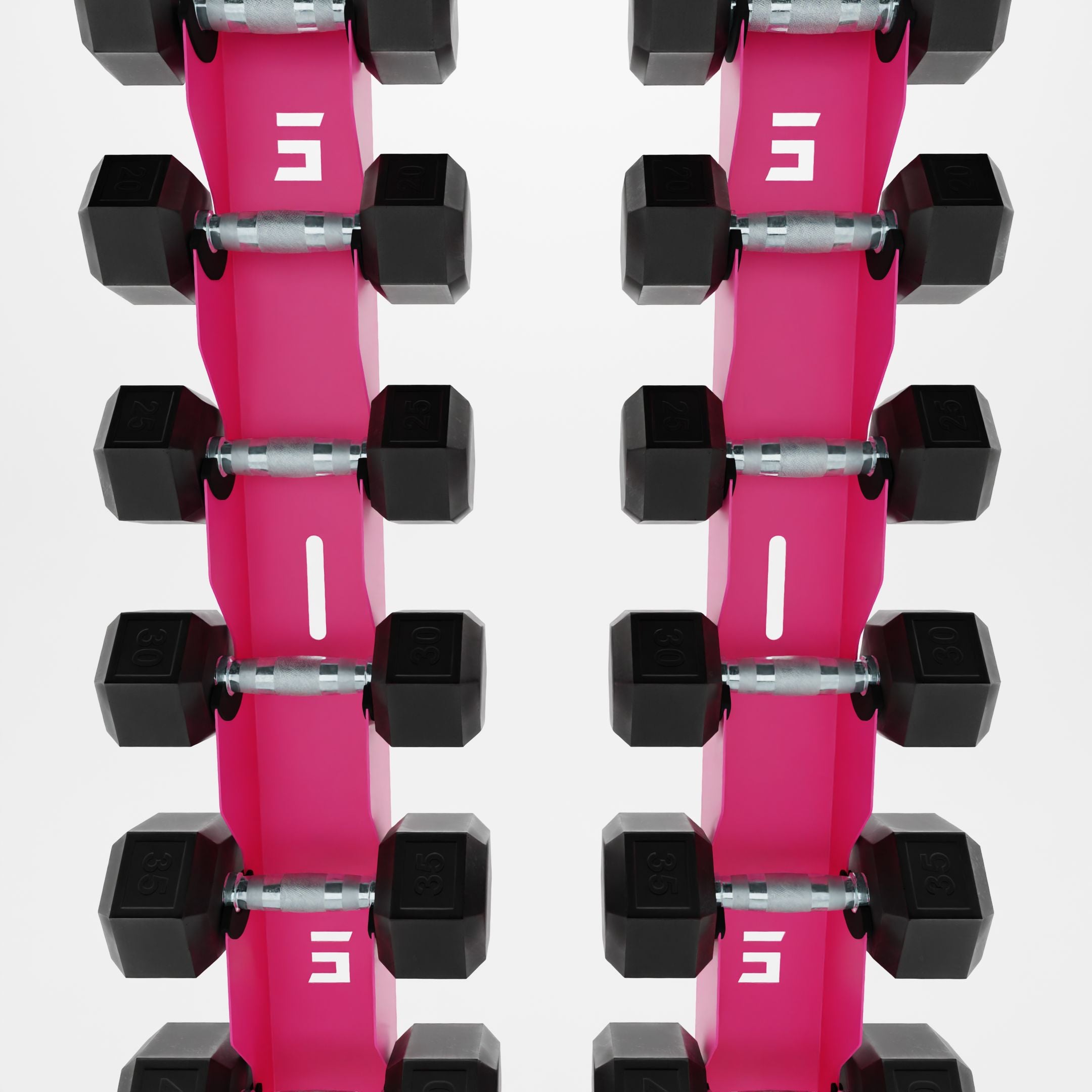 Delta | 10-Tier Vertical Dumbbell Storage Wall/Rack Mount