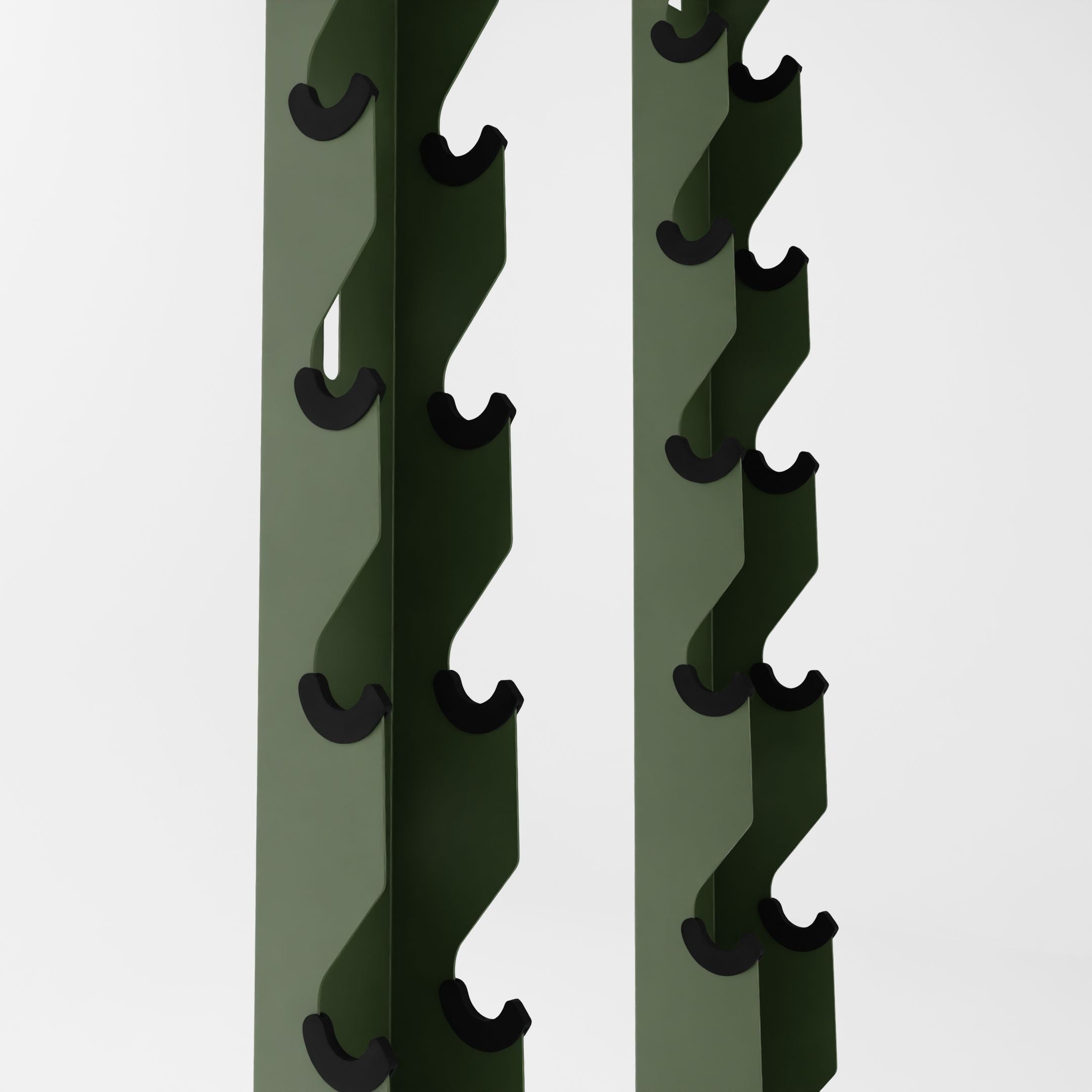 Delta | 10-Tier Vertical Dumbbell Storage Wall/Rack Mount