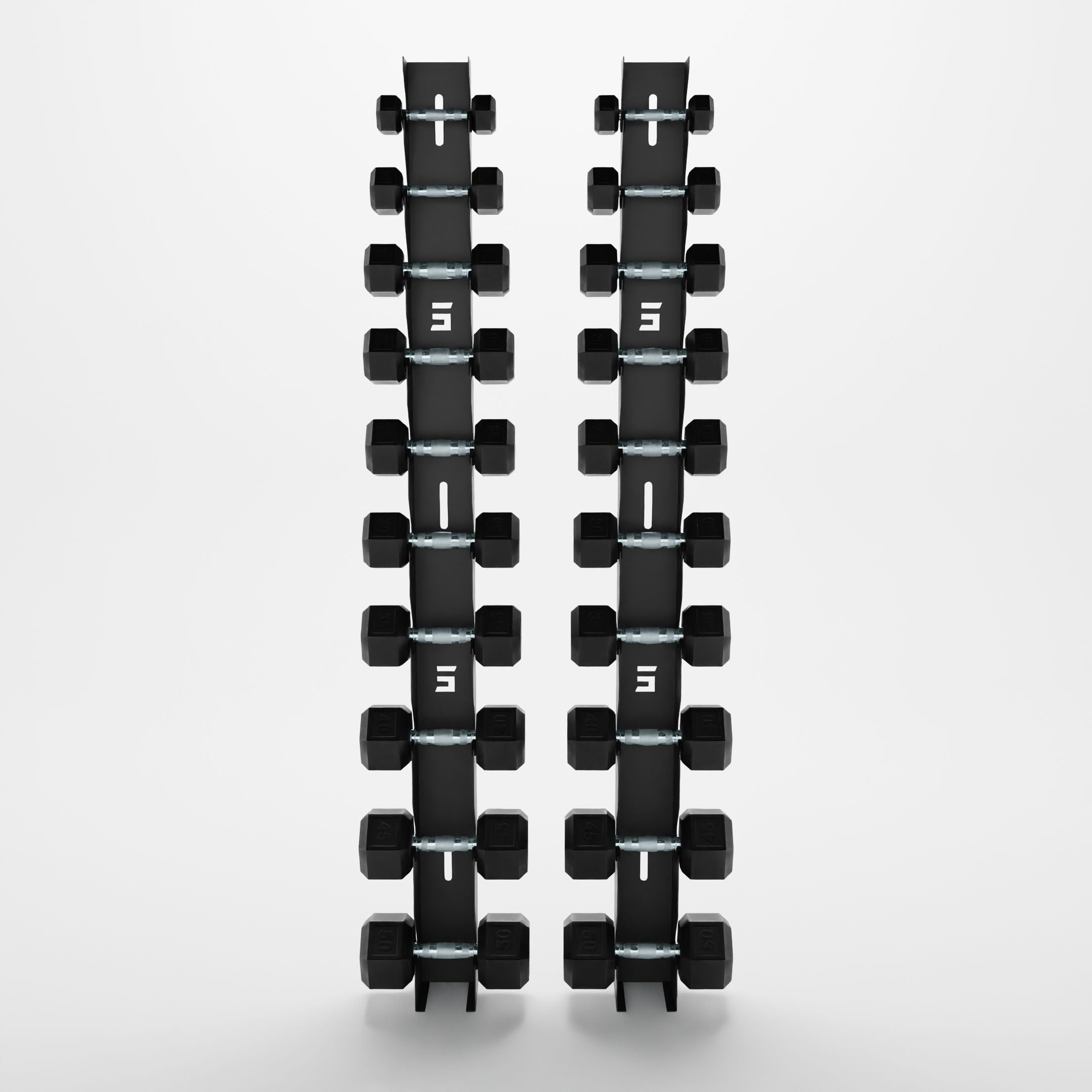 Delta | 10-Tier Vertical Dumbbell Storage Wall/Rack Mount