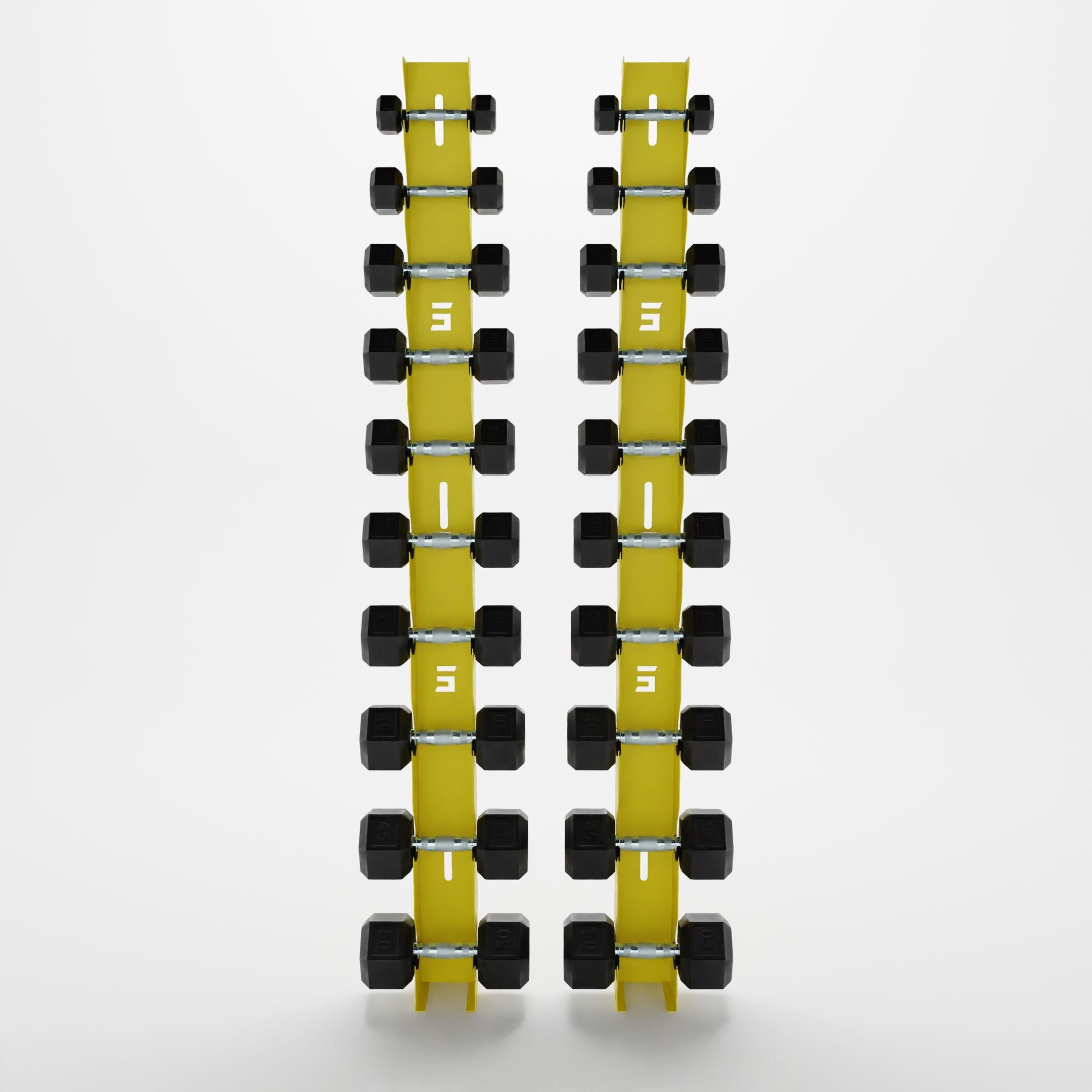 Delta | 10-Tier Vertical Dumbbell Storage Wall/Rack Mount