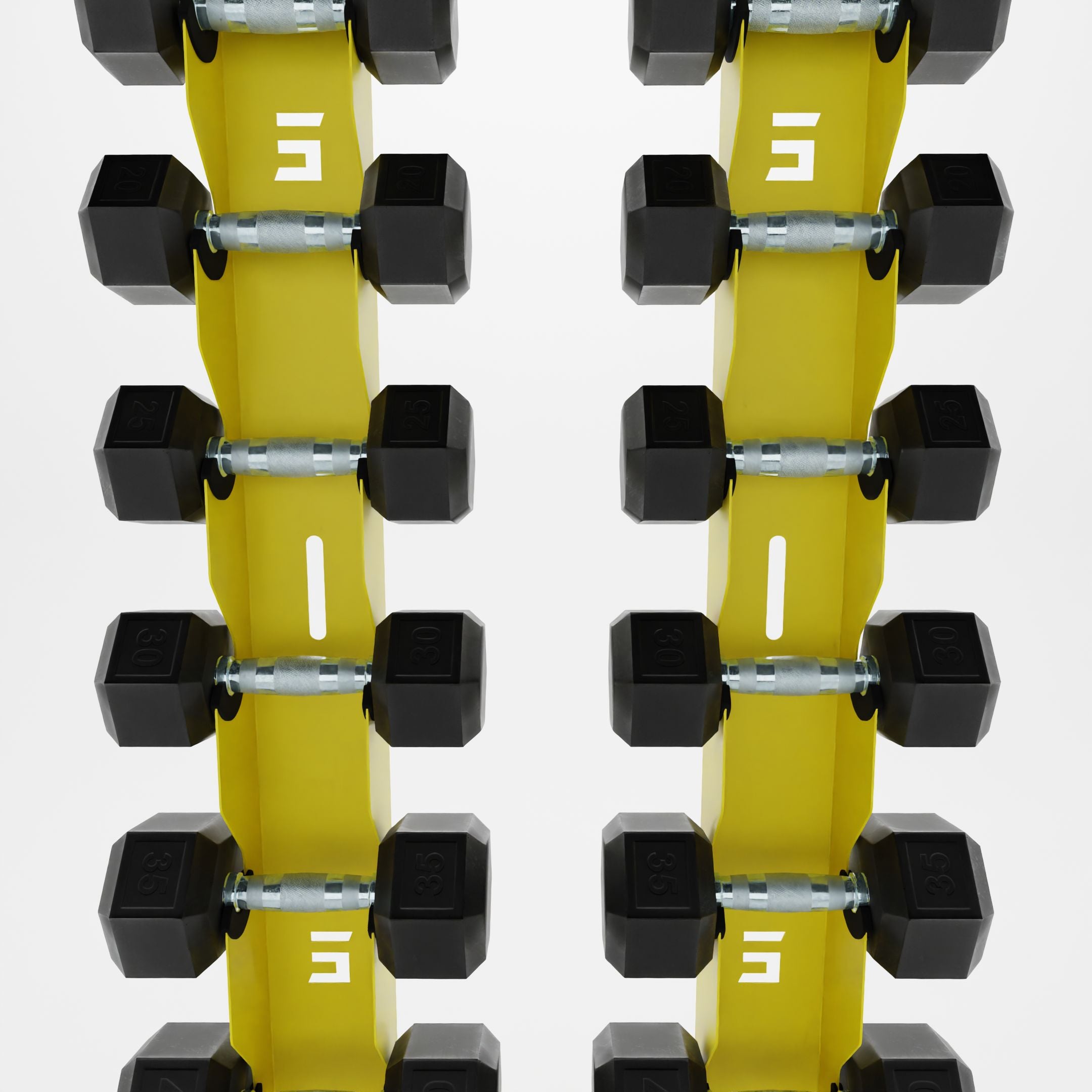 Delta | 10-Tier Vertical Dumbbell Storage Wall/Rack Mount