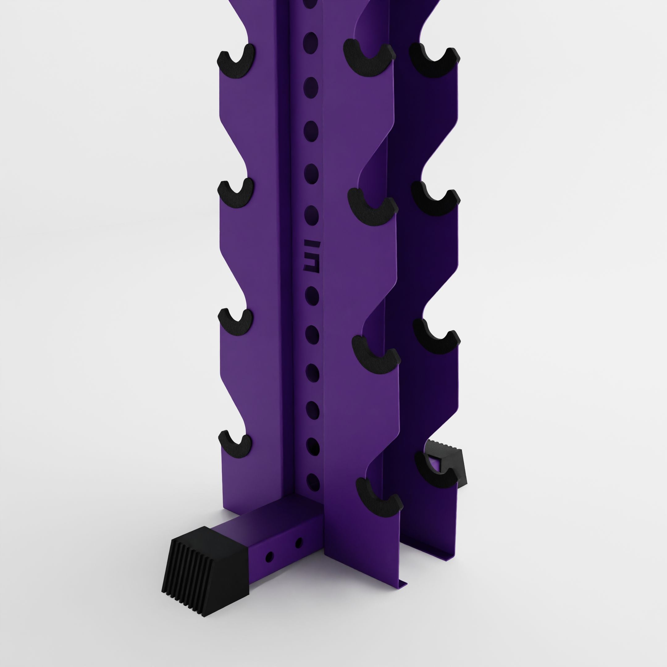 Alpha | 8-Tier Vertical Dumbbell Storage Rack
