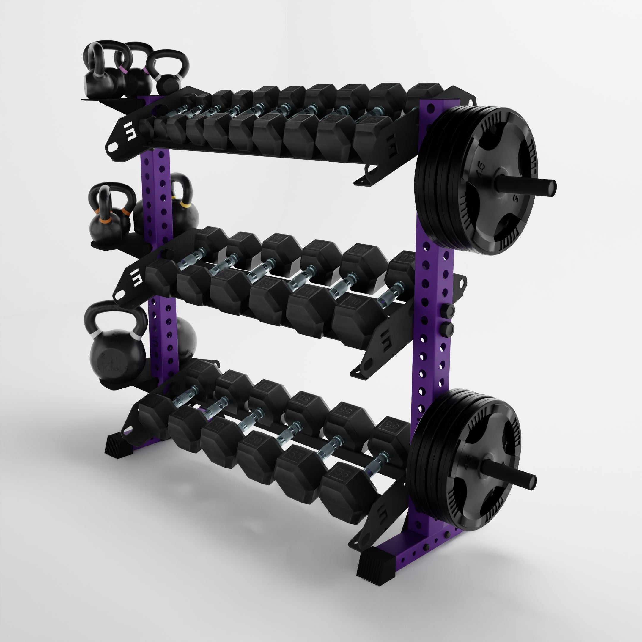 Alpha | 3-Tier Horizontal Rack