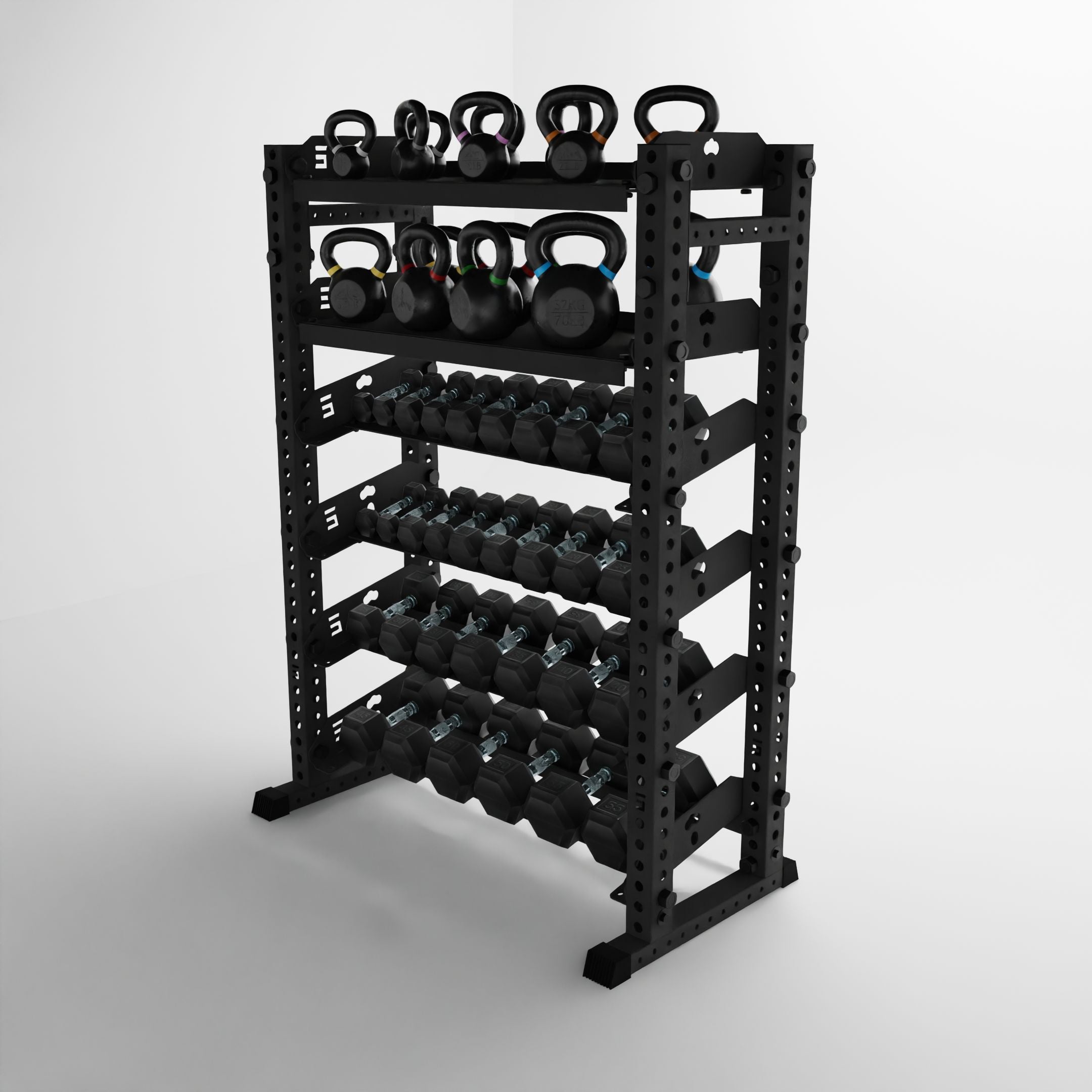 Delta | 6-Tier Horizontal Rack