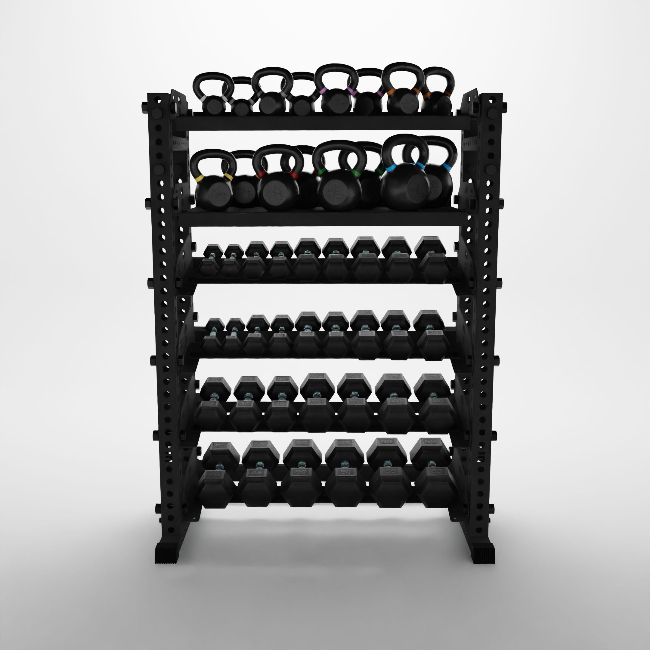 Delta | 6-Tier Horizontal Rack