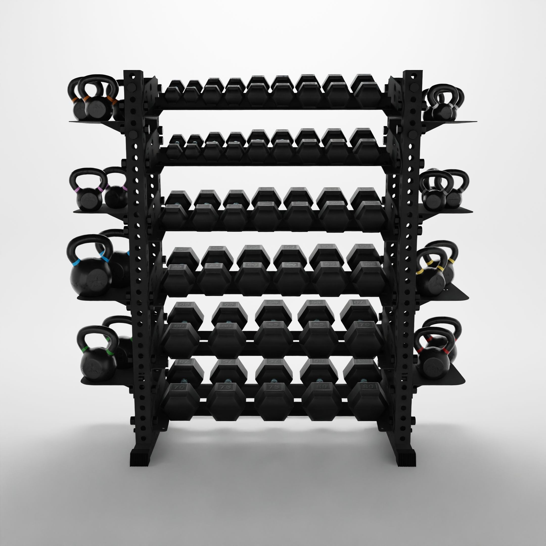 Delta | 6-Tier Horizontal Rack