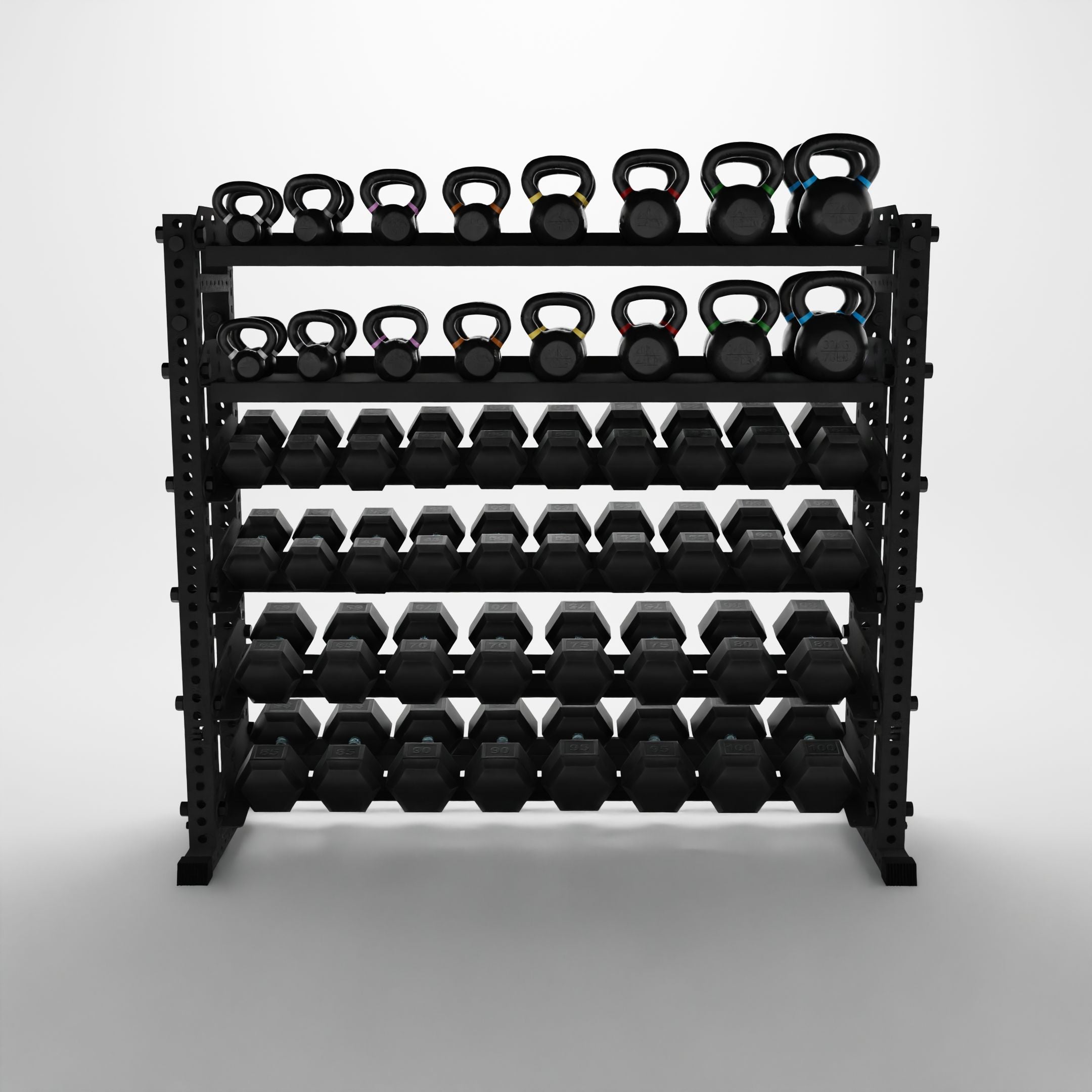 Delta | 6-Tier Horizontal Rack