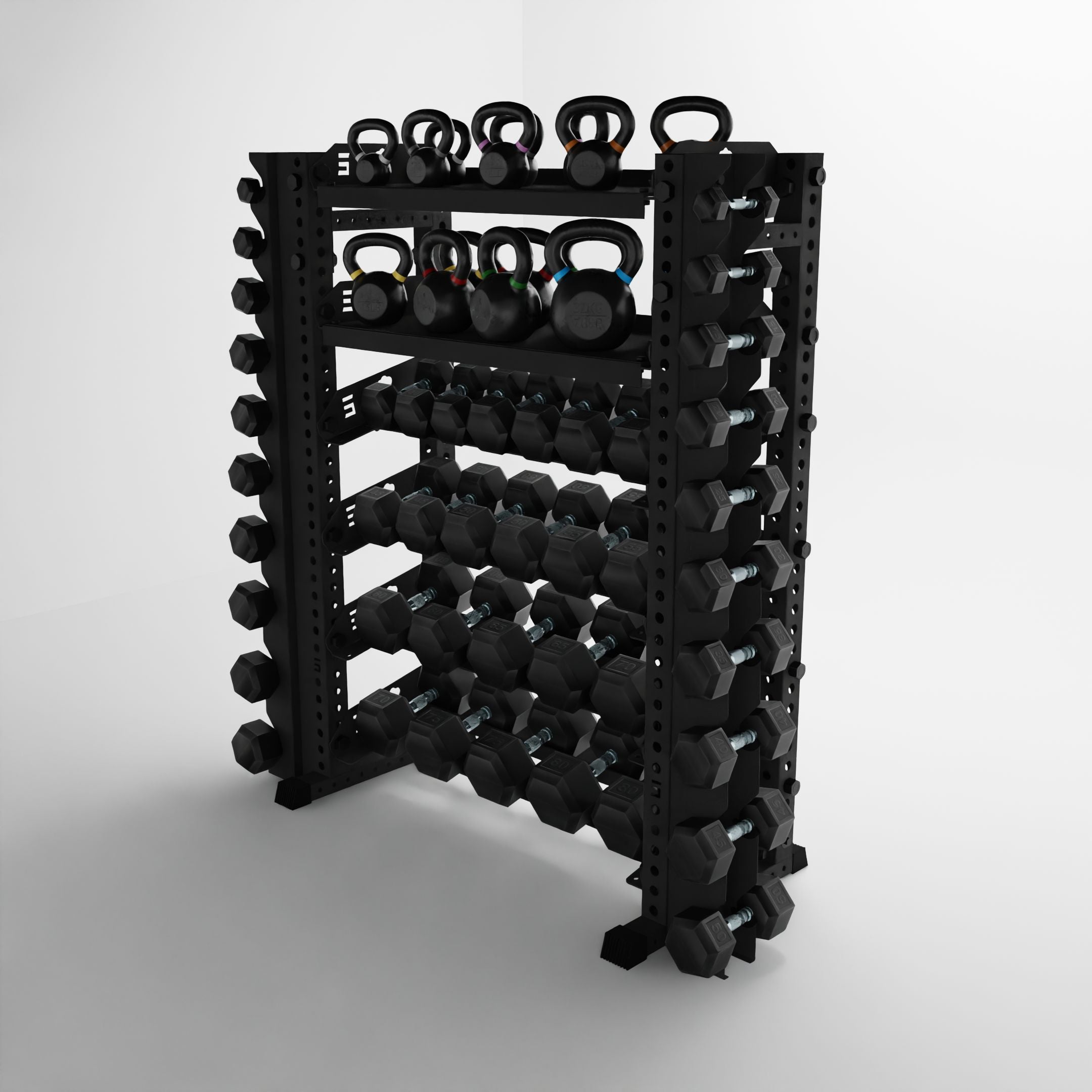 Delta | 6-Tier Horizontal Rack