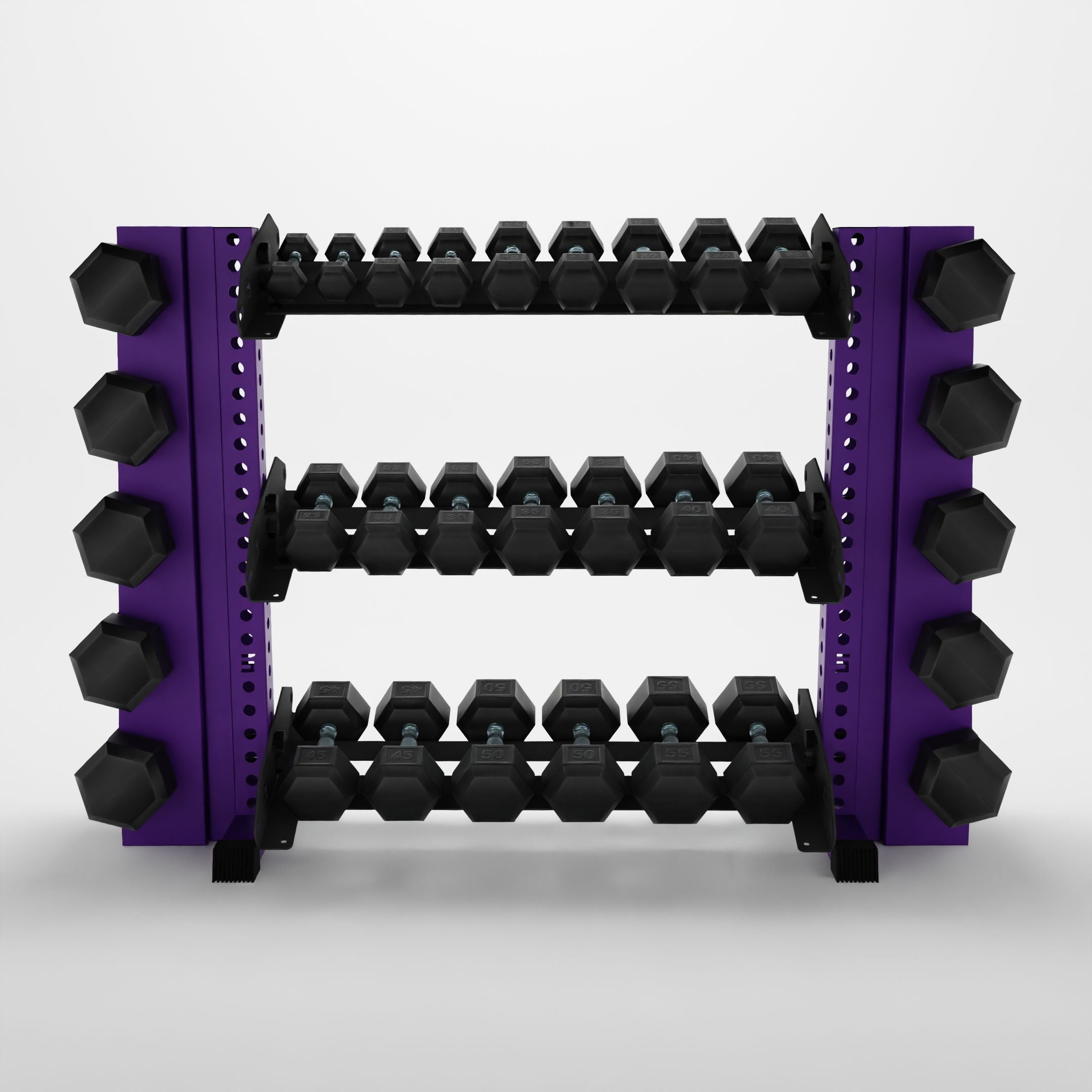 Alpha | 3-Tier Horizontal Rack