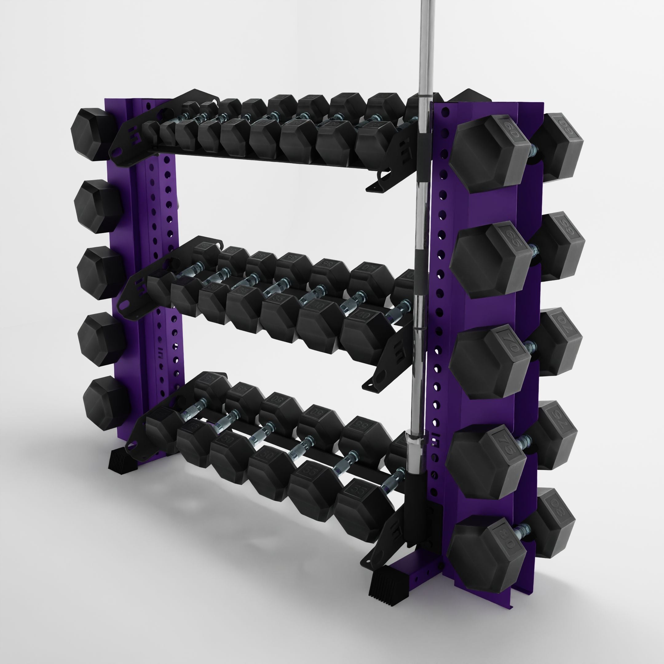 Alpha | 3-Tier Horizontal Rack