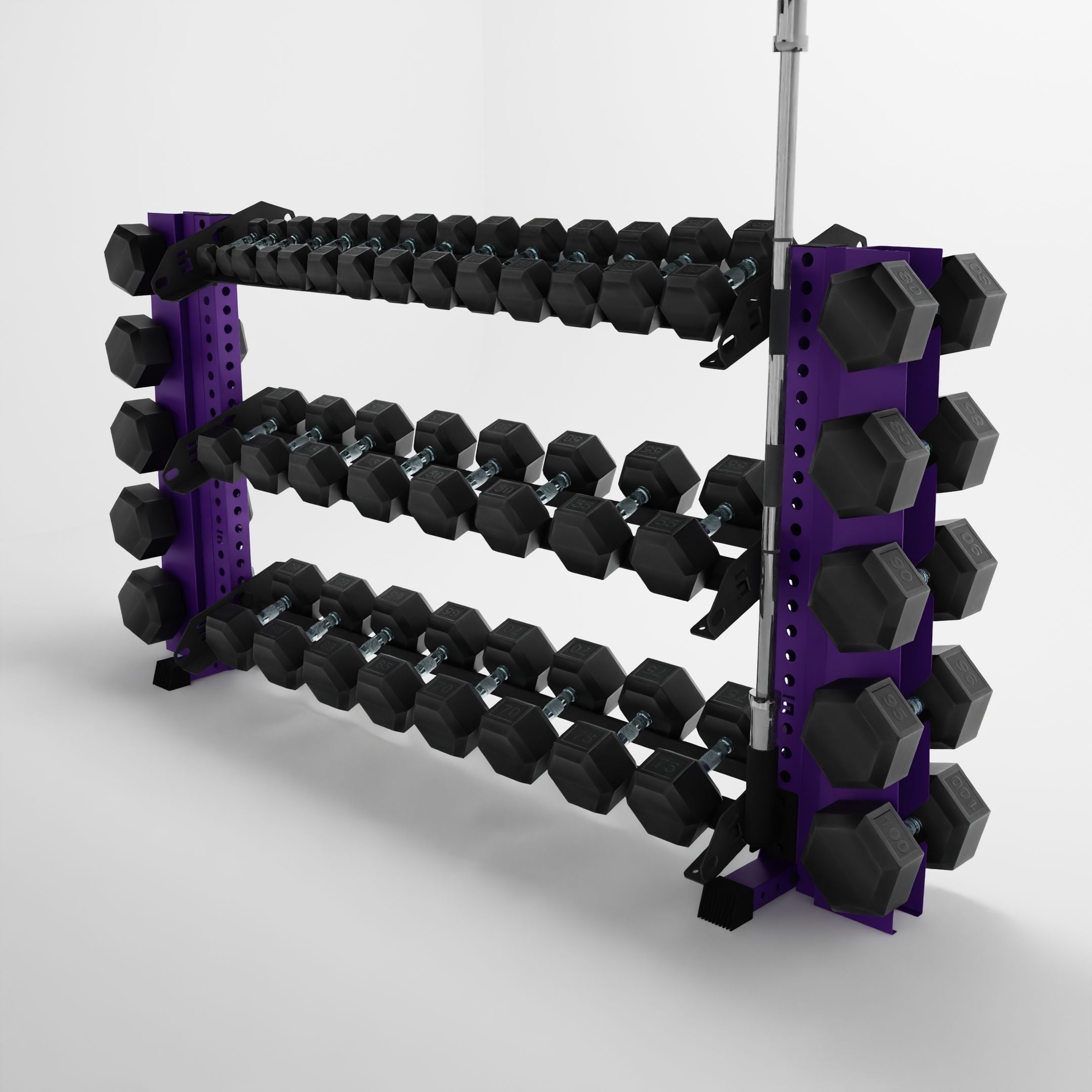Alpha | 3-Tier Horizontal Rack