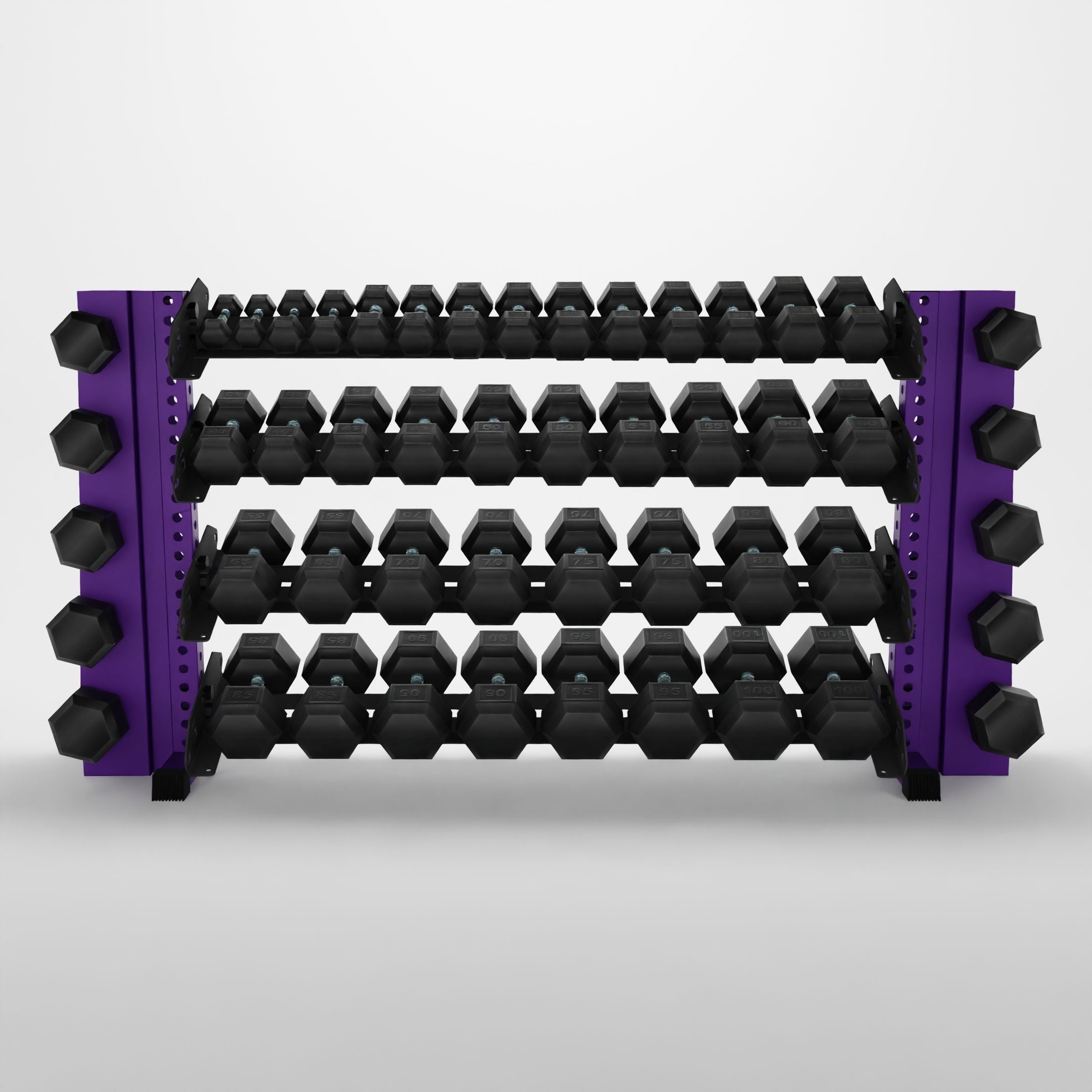 Alpha | 4-Tier Horizontal Rack
