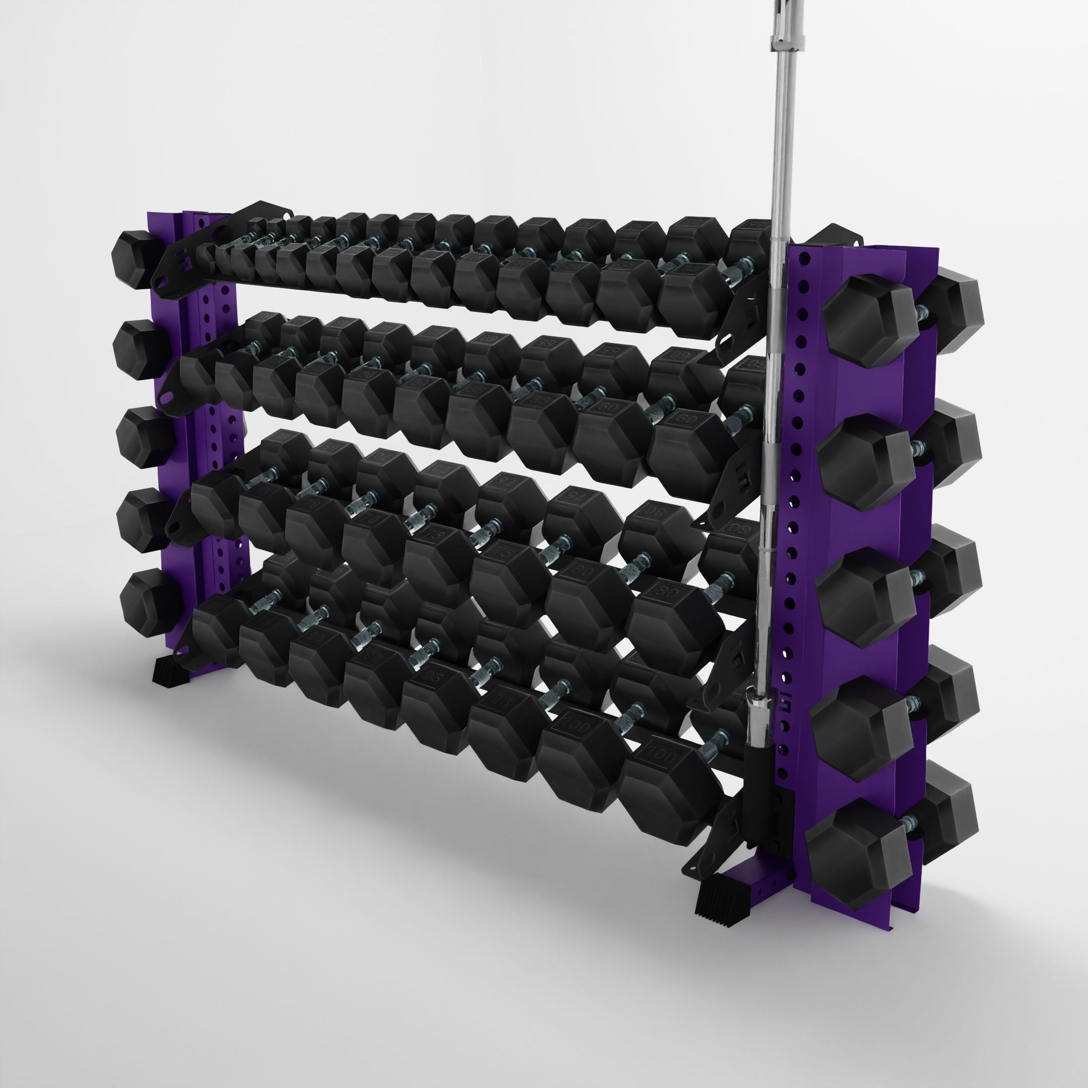 Alpha | 4-Tier Horizontal Rack