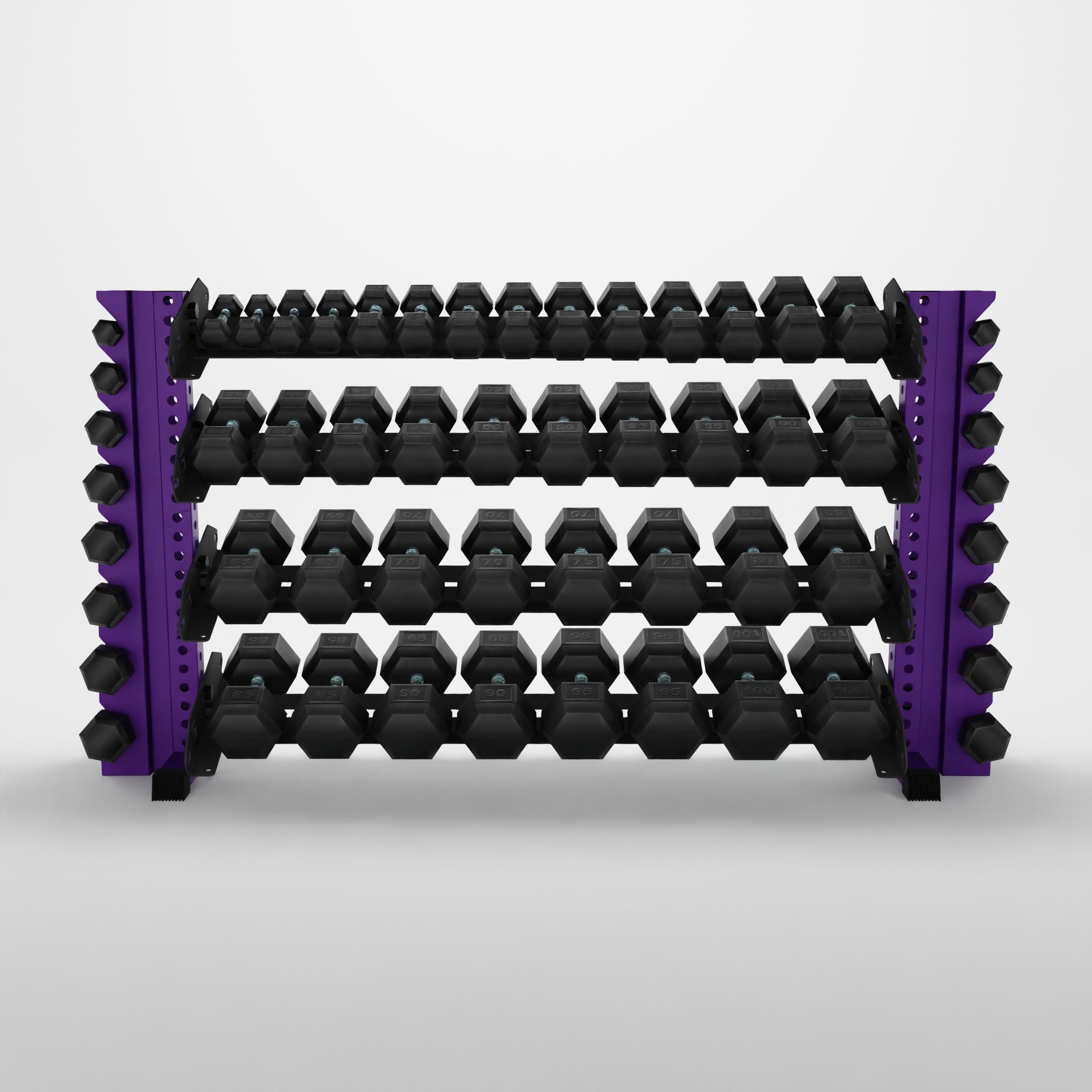 Alpha | 4-Tier Horizontal Rack