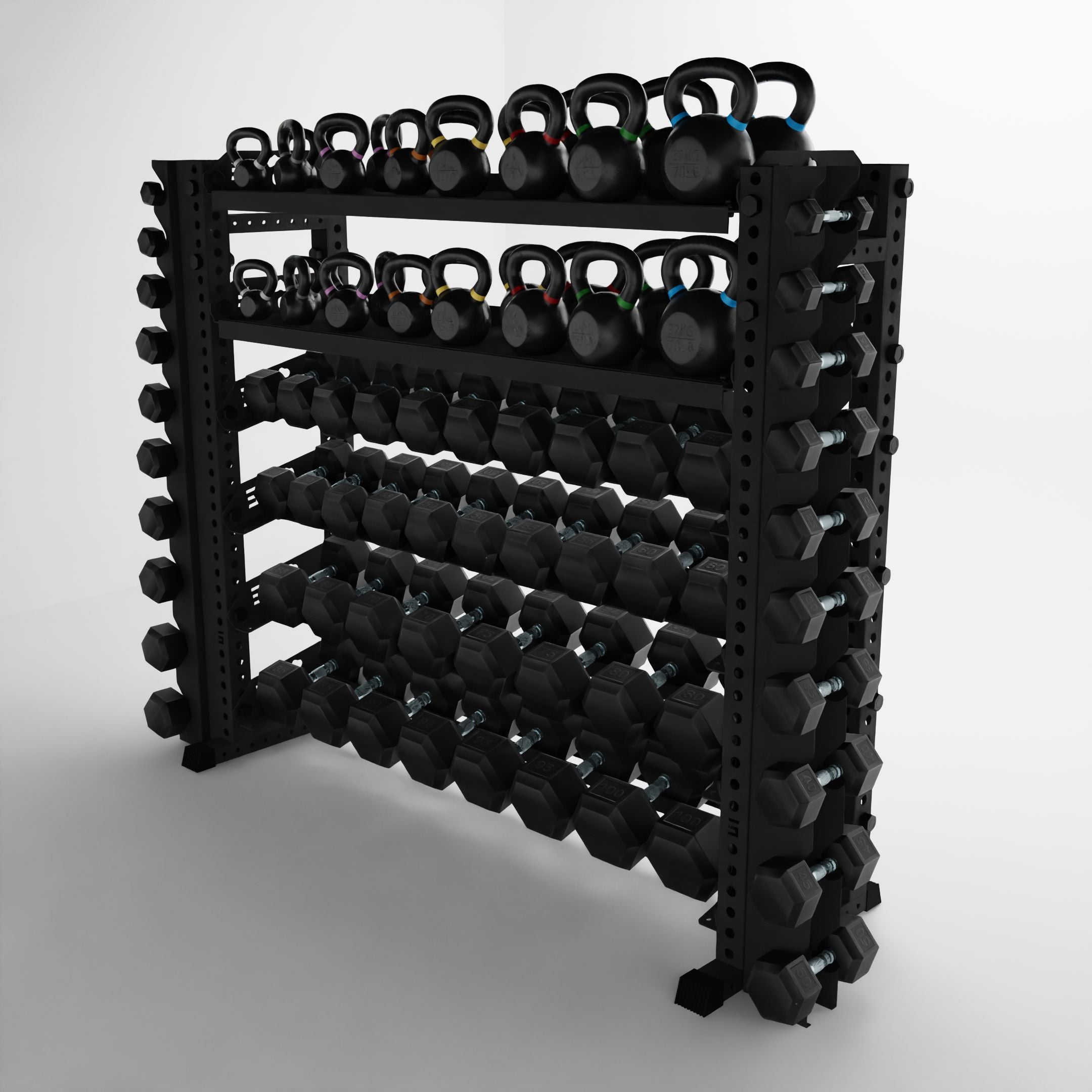 Delta | 6-Tier Horizontal Rack