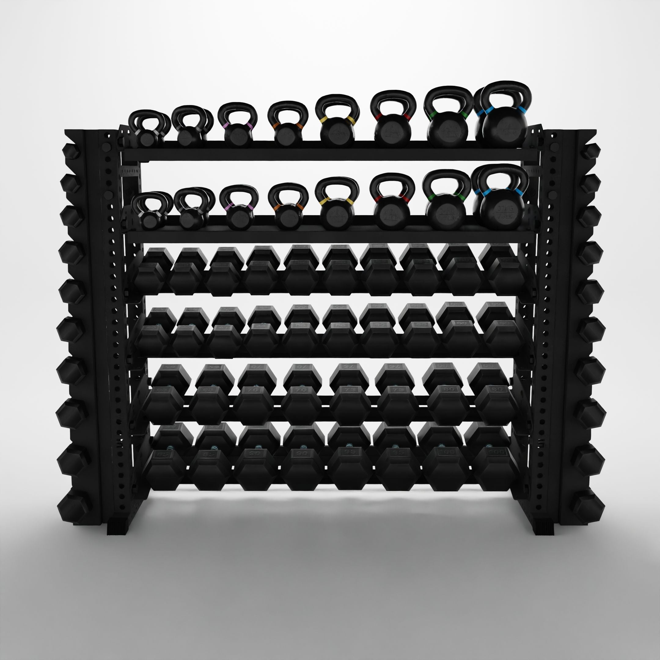Delta | 6-Tier Horizontal Rack