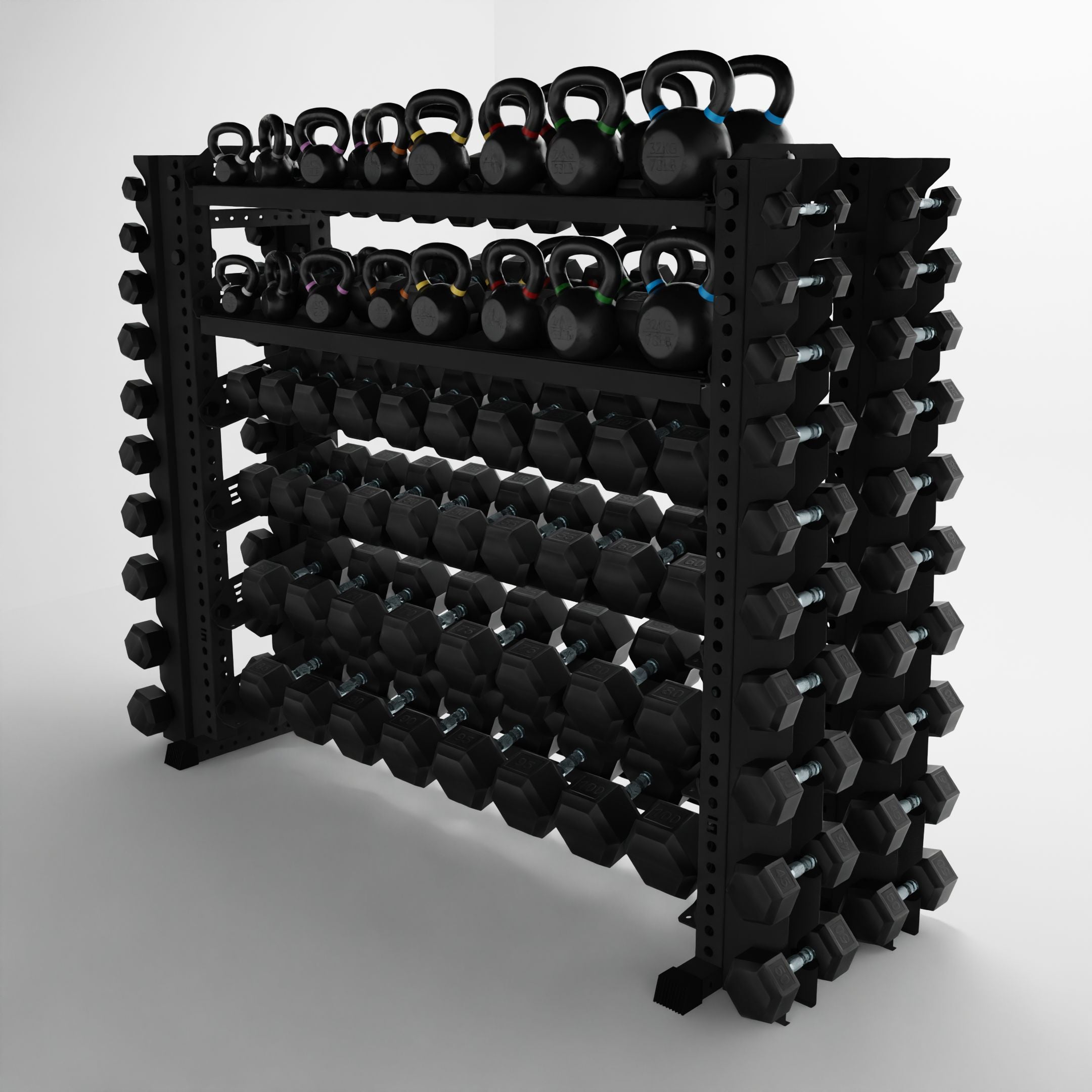 Delta | 6-Tier Horizontal Rack