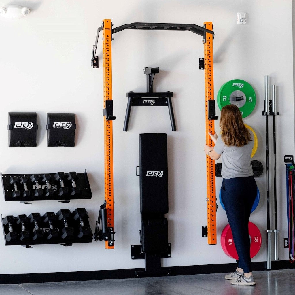 PRx Profile® PRO Folding Squat Rack