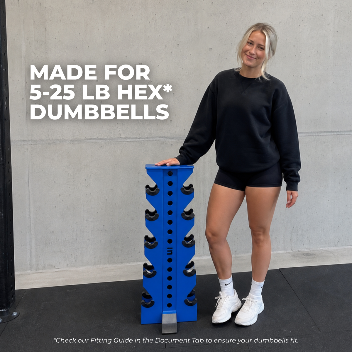 Bravo | 5-Tier Vertical Dumbbell Storage Rack