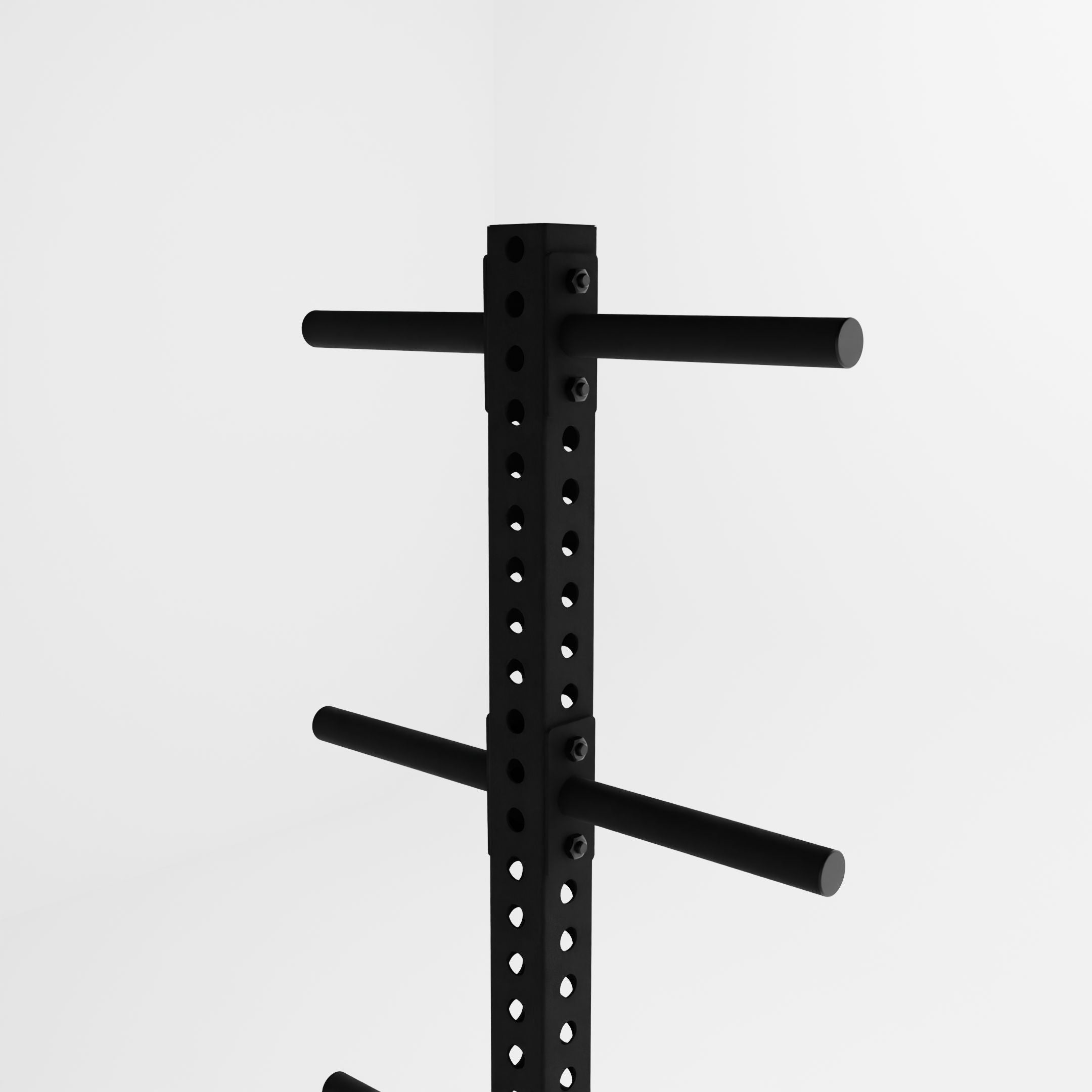 black delta 4-tier vertical weight plate tree top