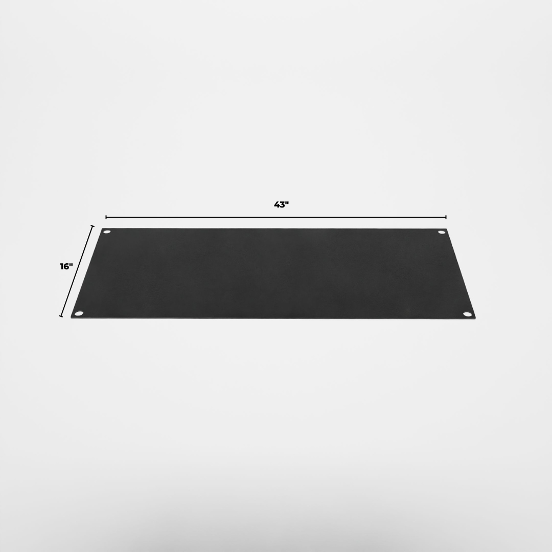 flat shelf add-on for kettlebells and dumbbells dimensions