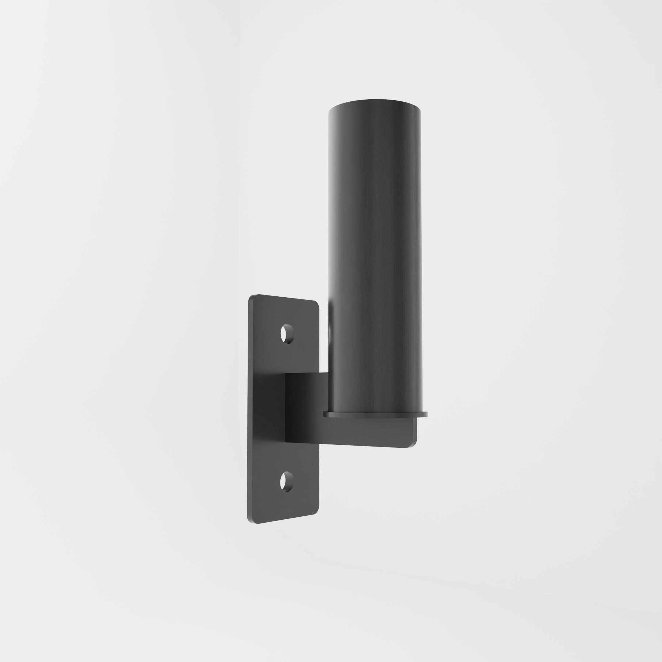 grey barbell holder attachment for a 3x3 upright