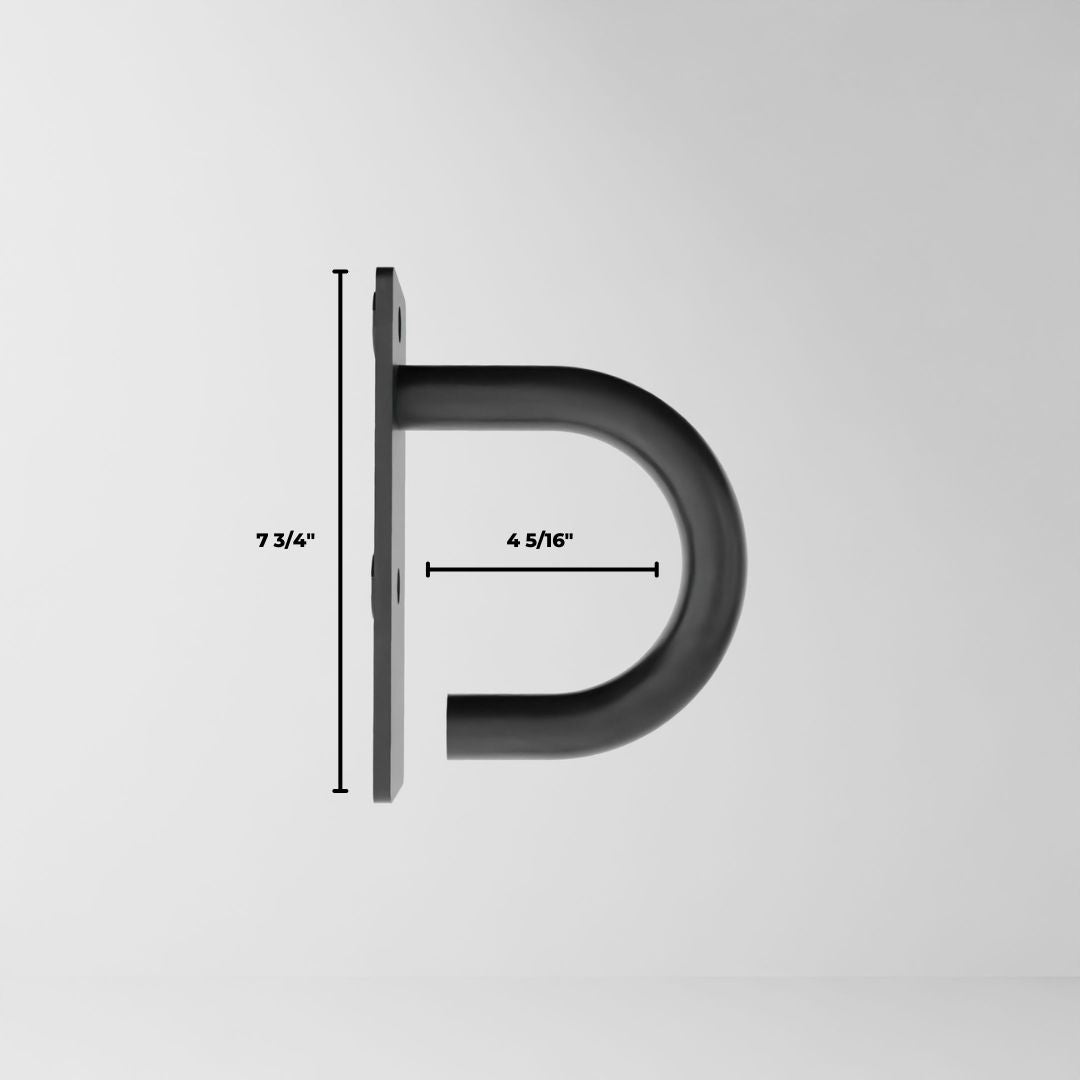 grey battle rope anchor for a 3x3 upright dimensions