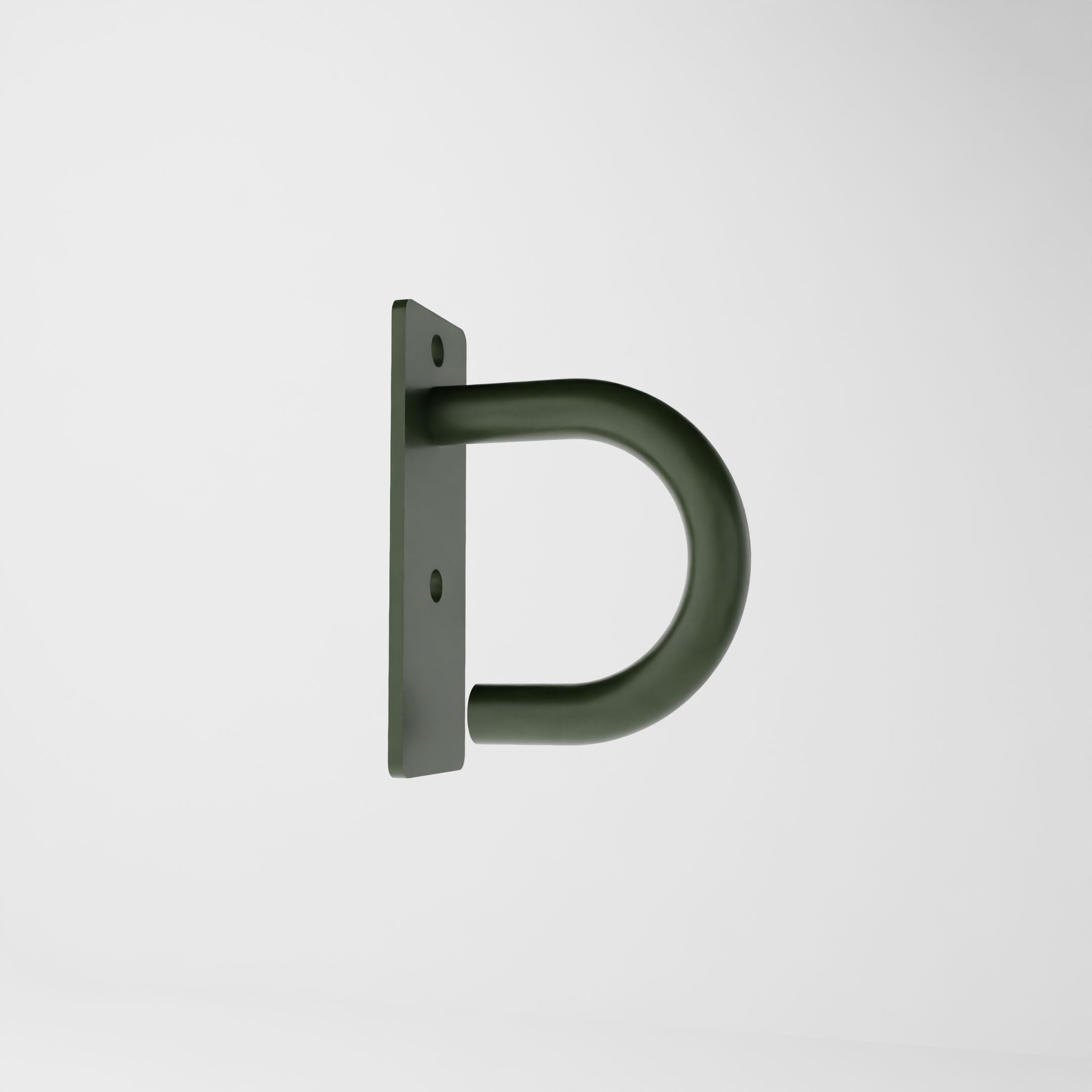 military green battle rope anchor for a 3x3 upright