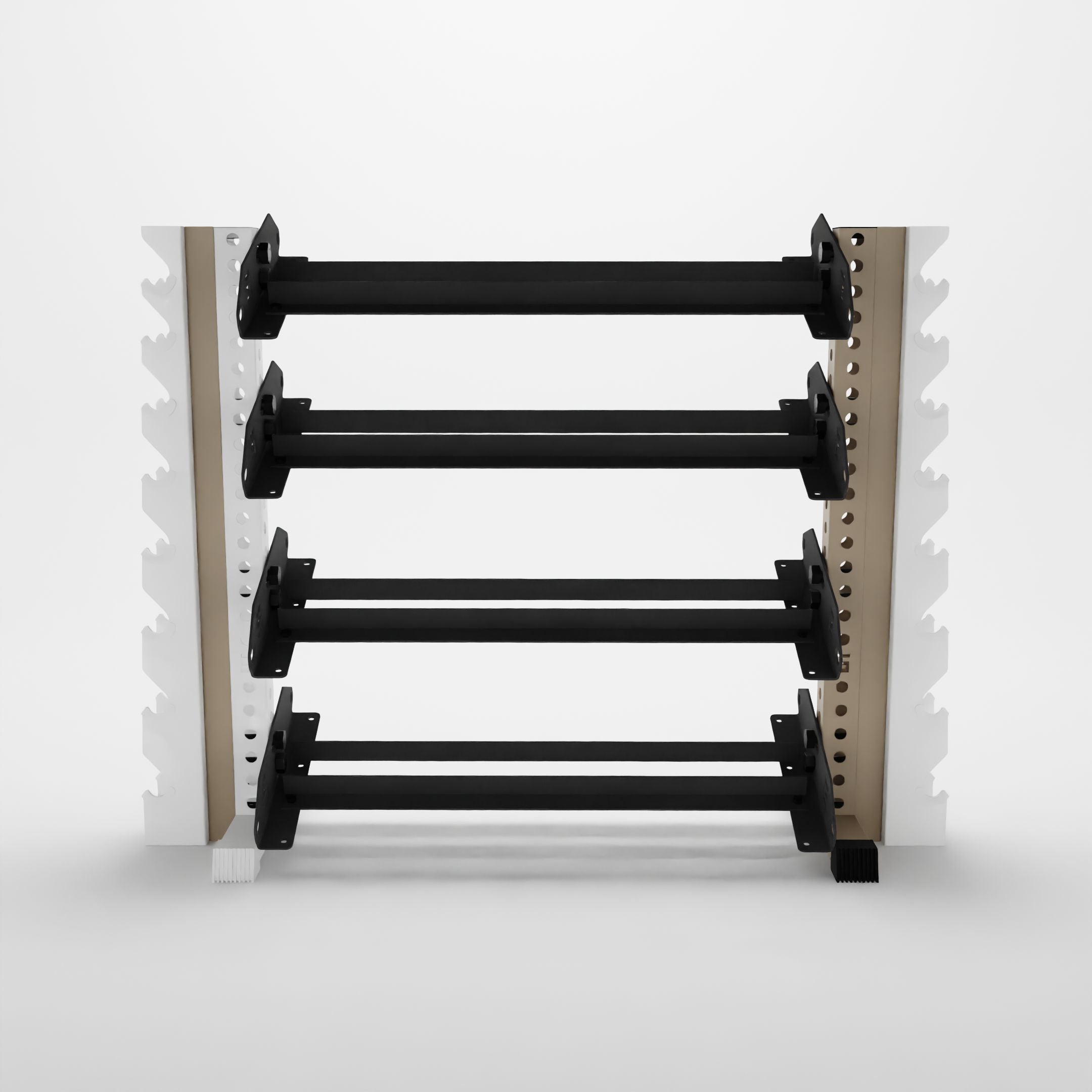 military tan 43-inch alpha vertical to horizontal rack expansion kit