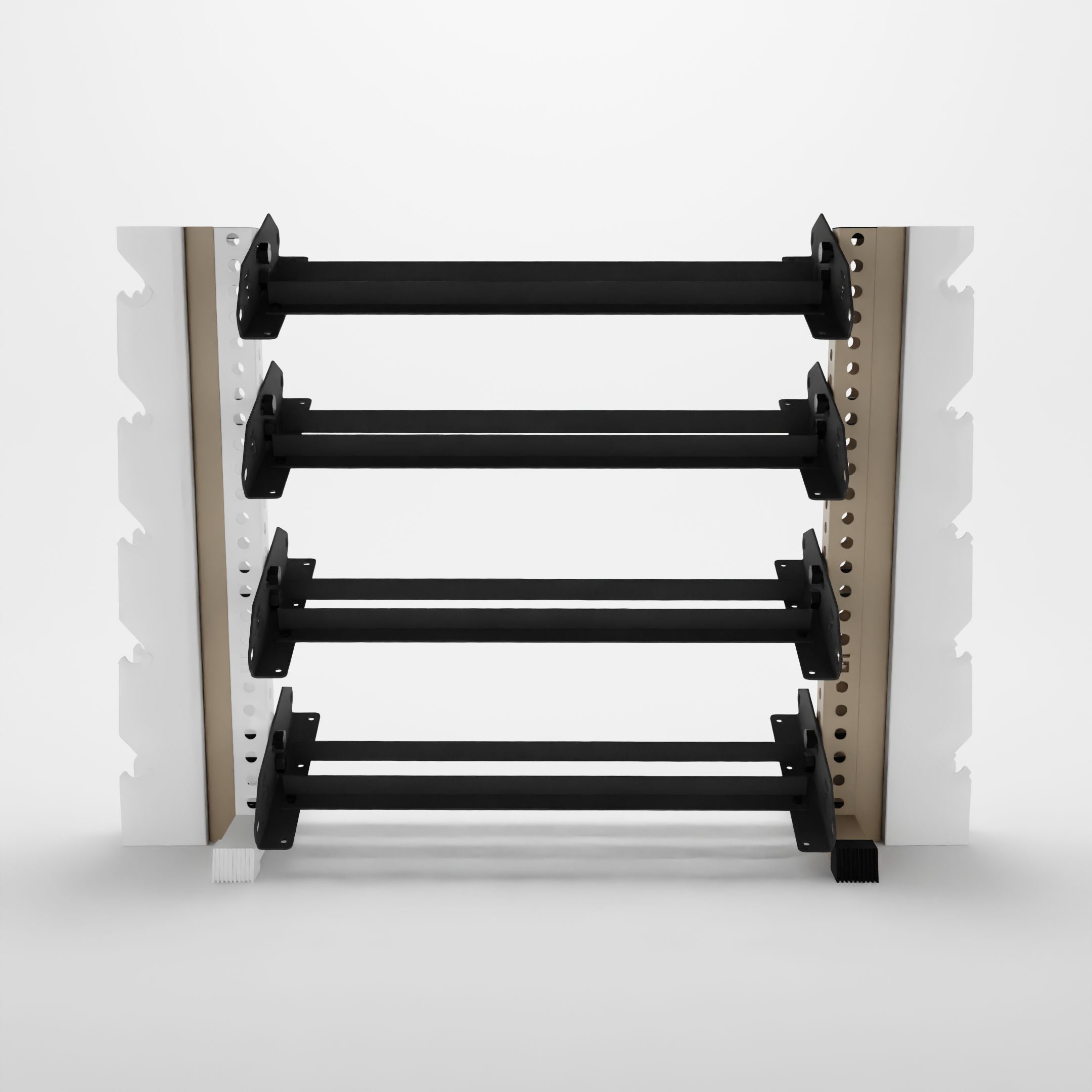 military tan 43-inch alpha elite vertical to horizontal rack expansion kit