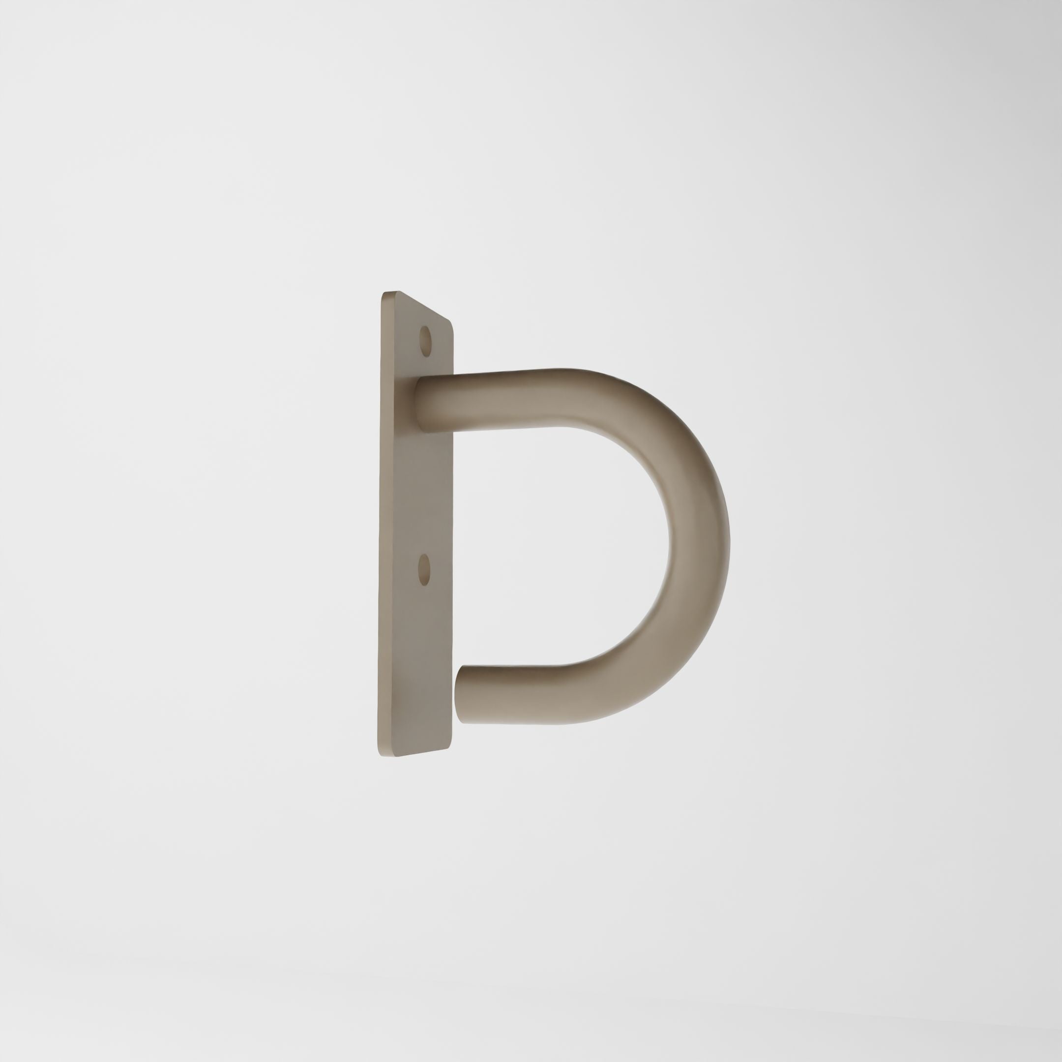 military tan battle rope anchor for a 3x3 upright