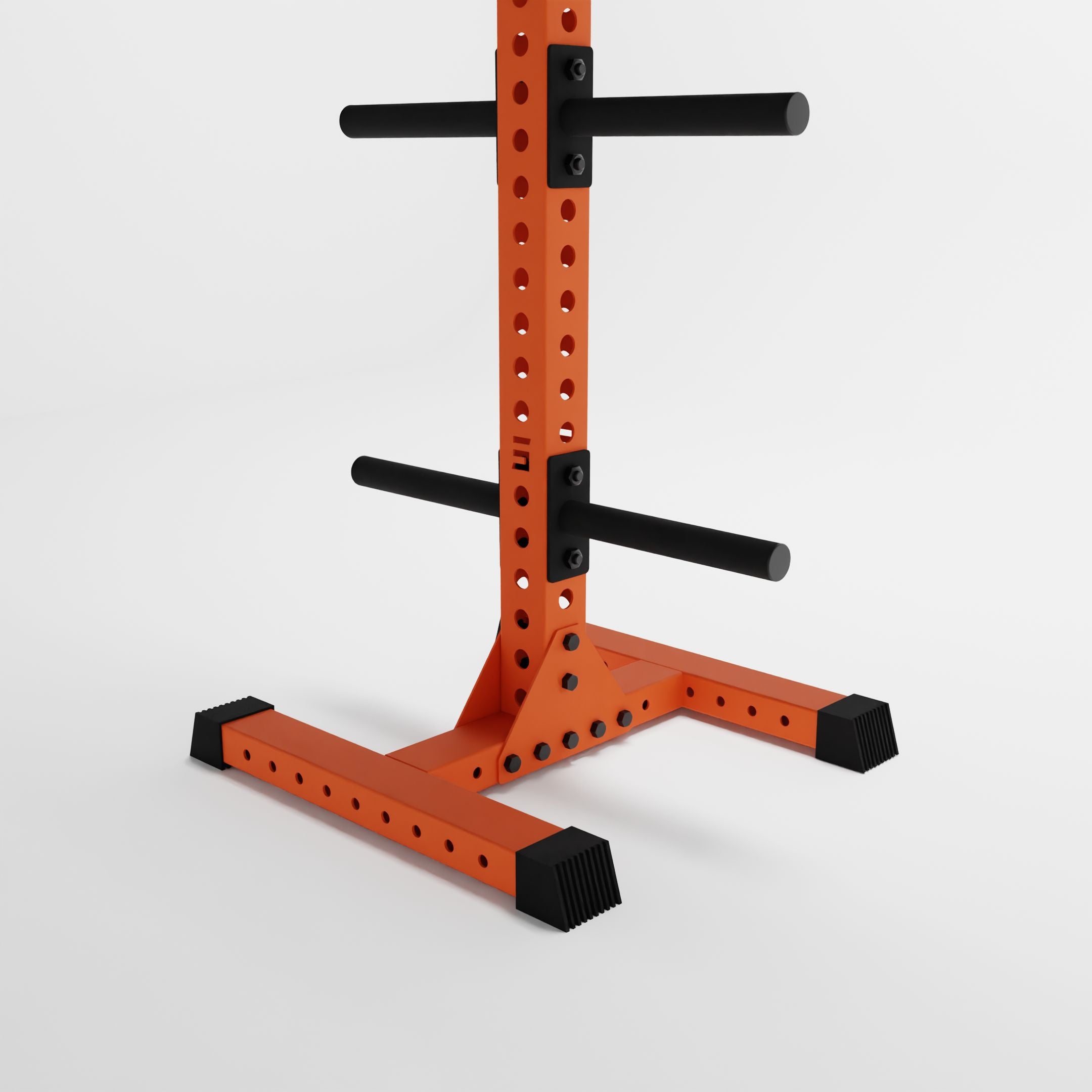 orange delta 4-tier vertical weight plate tree base