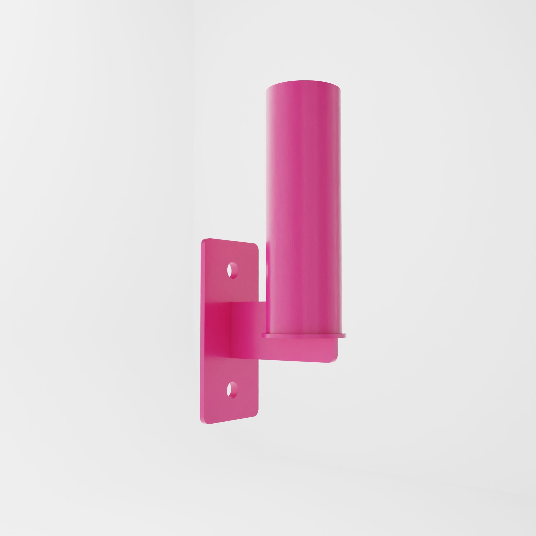 pink barbell holder attachment for a 3x3 upright