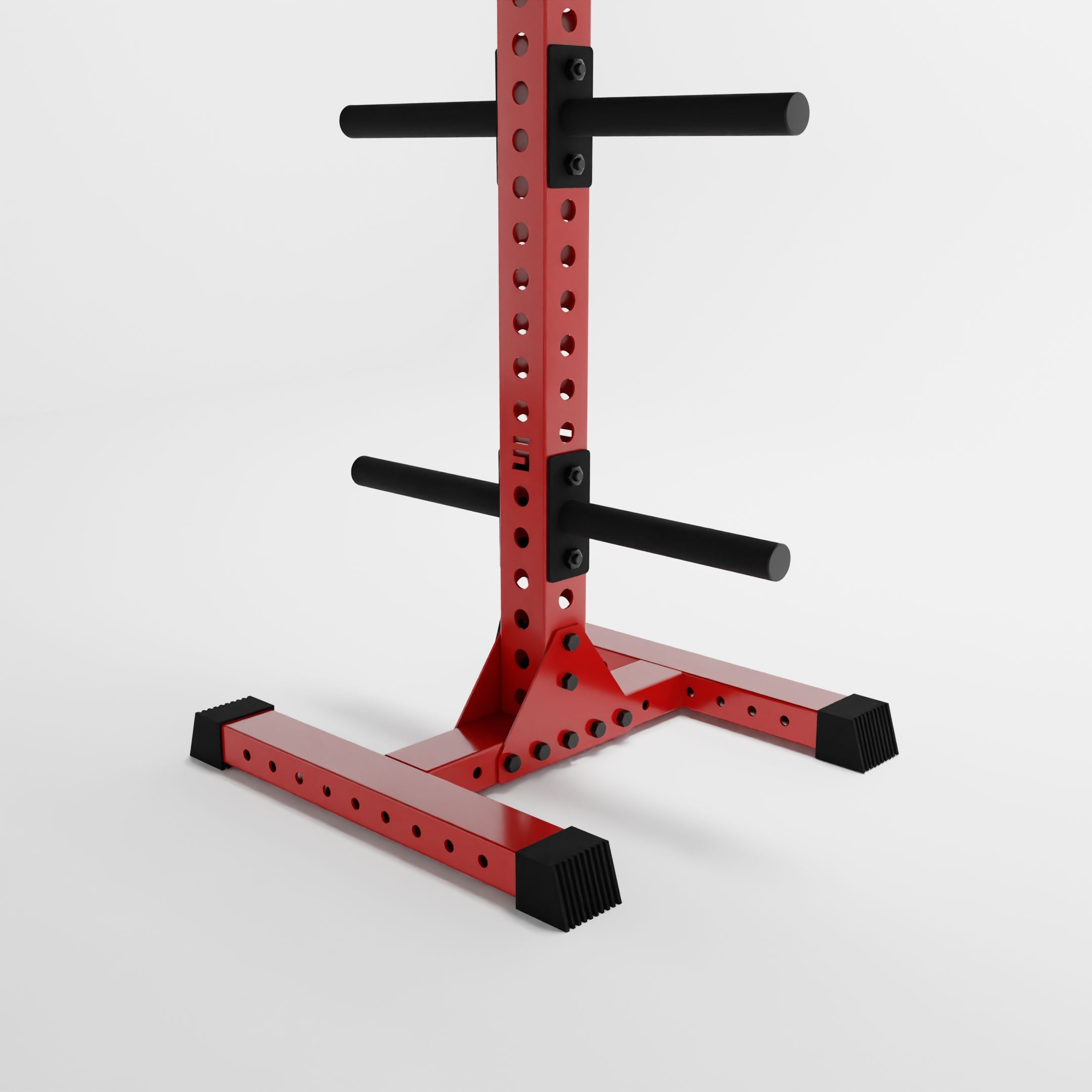 red delta 4-tier vertical weight plate tree base