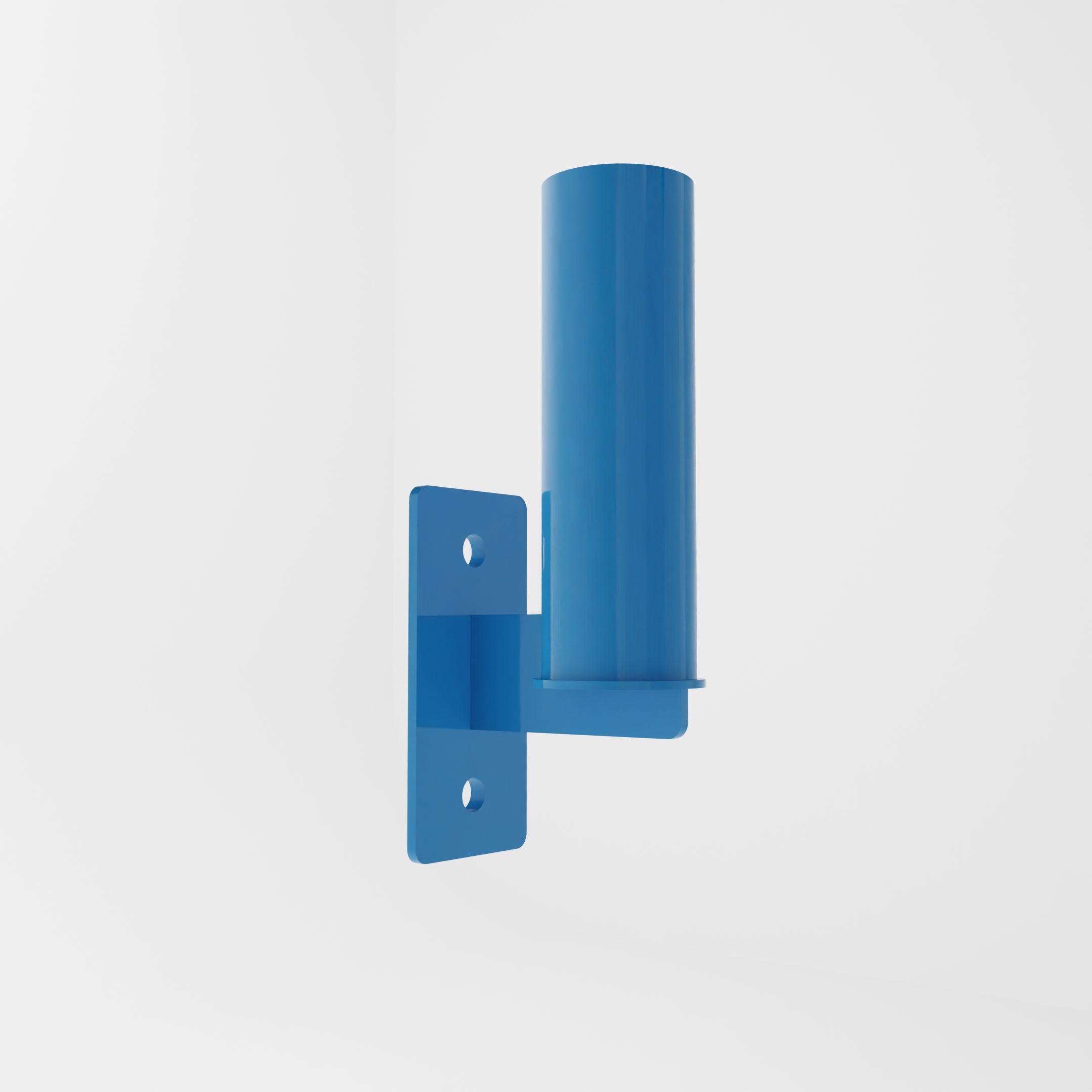synergy blue barbell holder attachment for a 3x3 upright