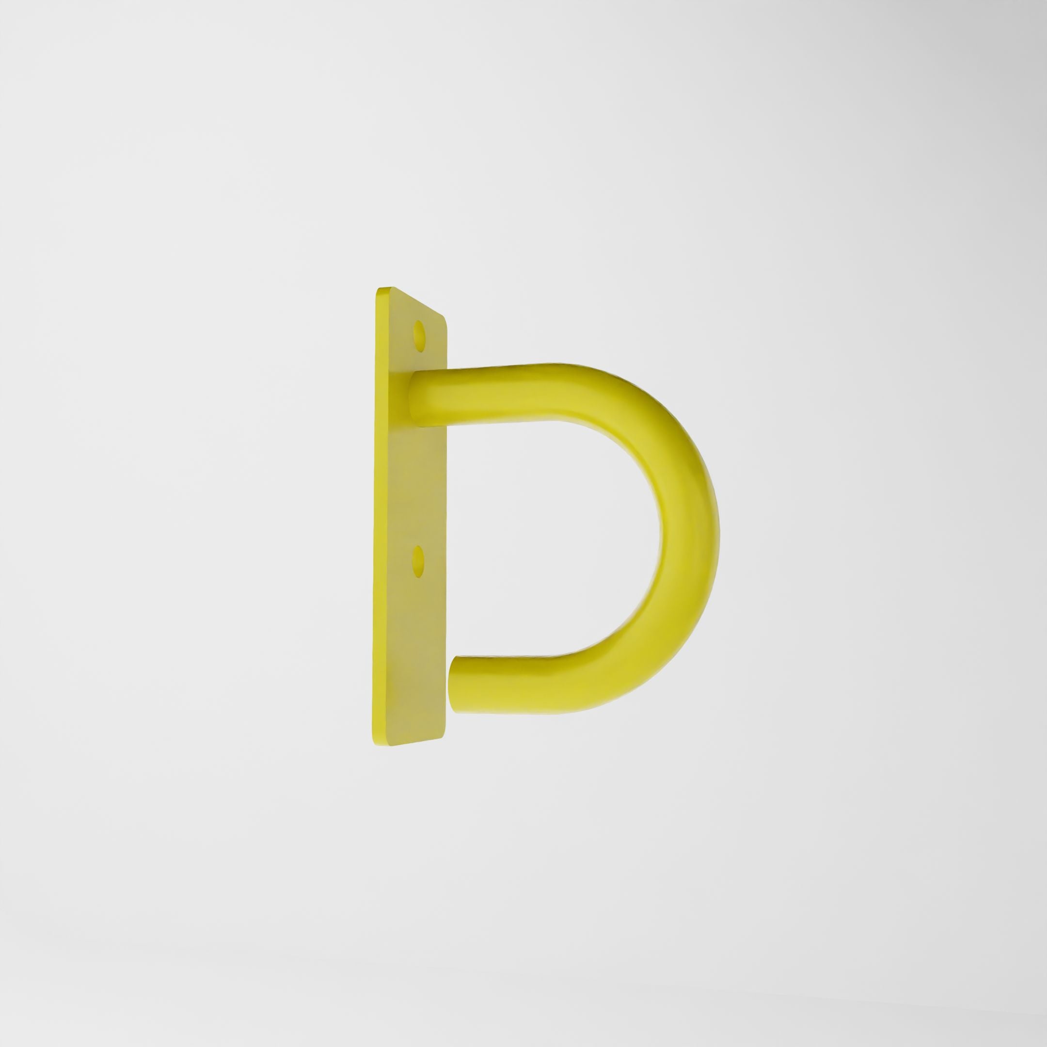 yellow battle rope anchor for a 3x3 upright