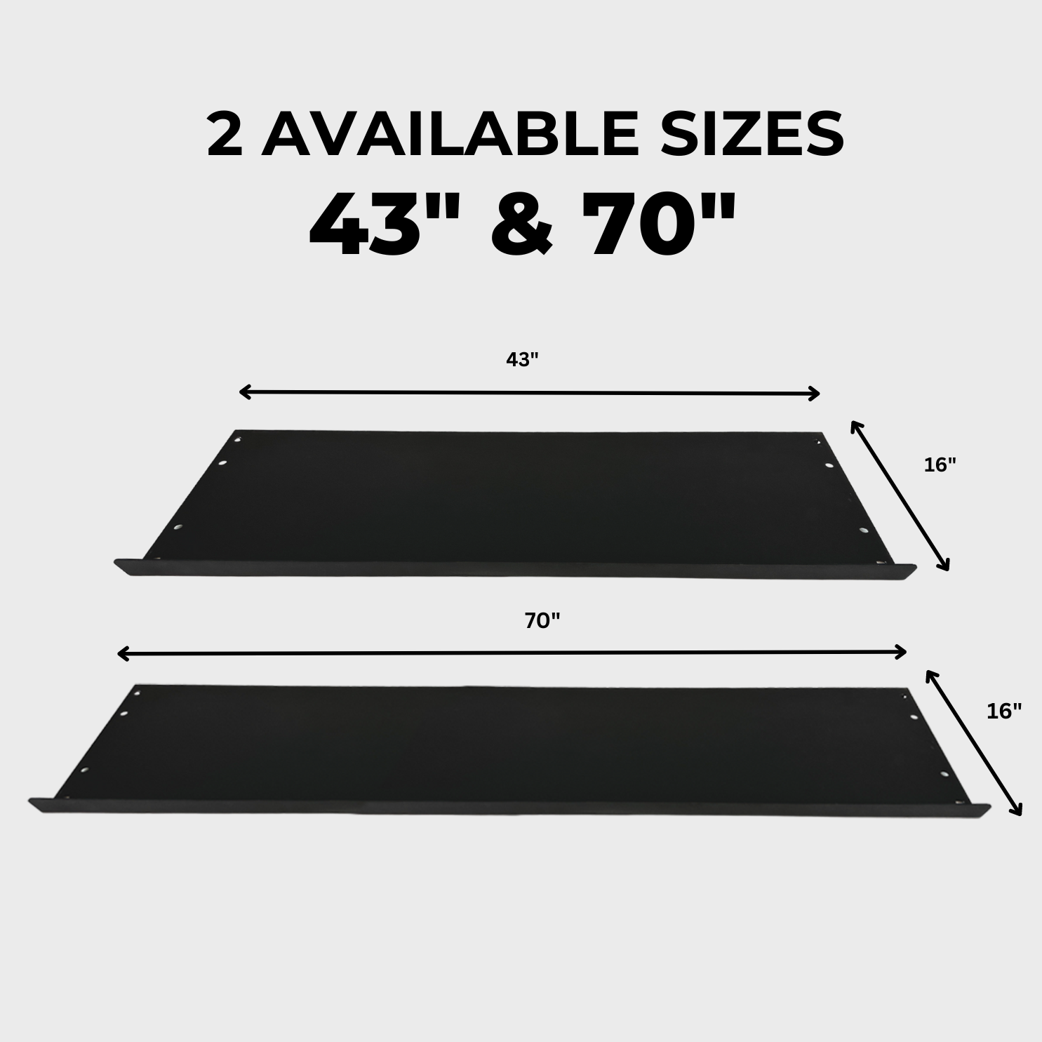 Flat Shelf Add-on For Kettlebells and Dumbbells