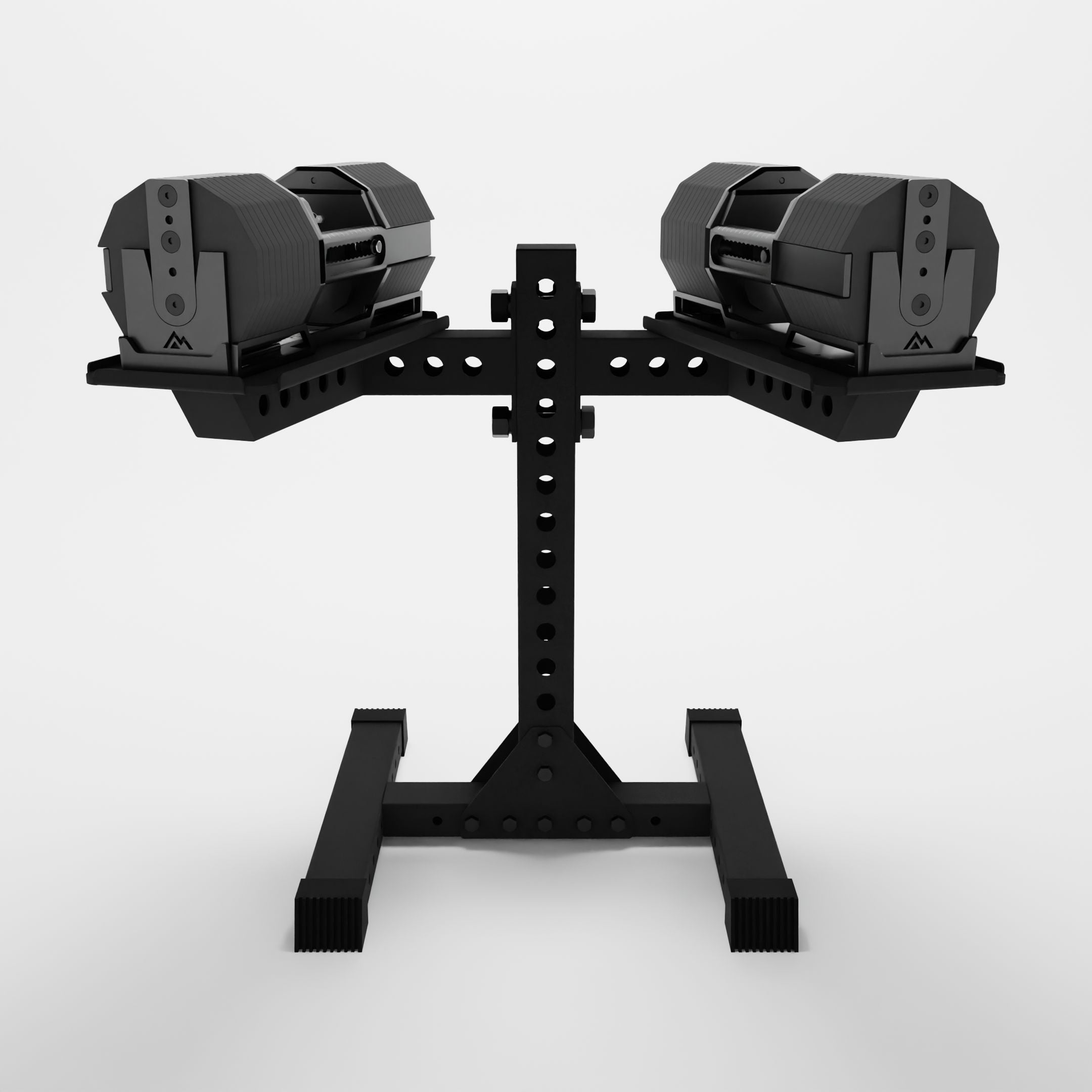 Bravo Adjustable Dumbbell Rack | Synergy Custom Fitness