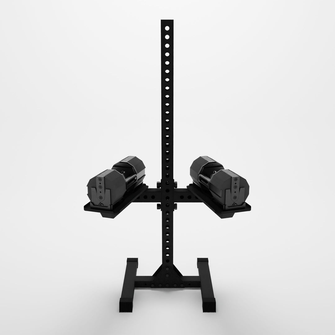 Delta Adjustable Dumbbell Rack Synergy Custom Fitness