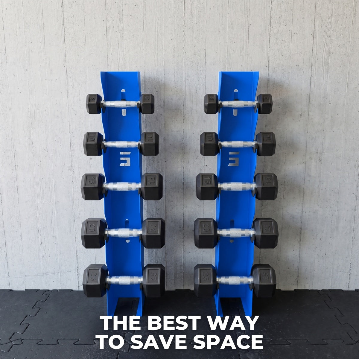 Bravo wall mount saves floor space