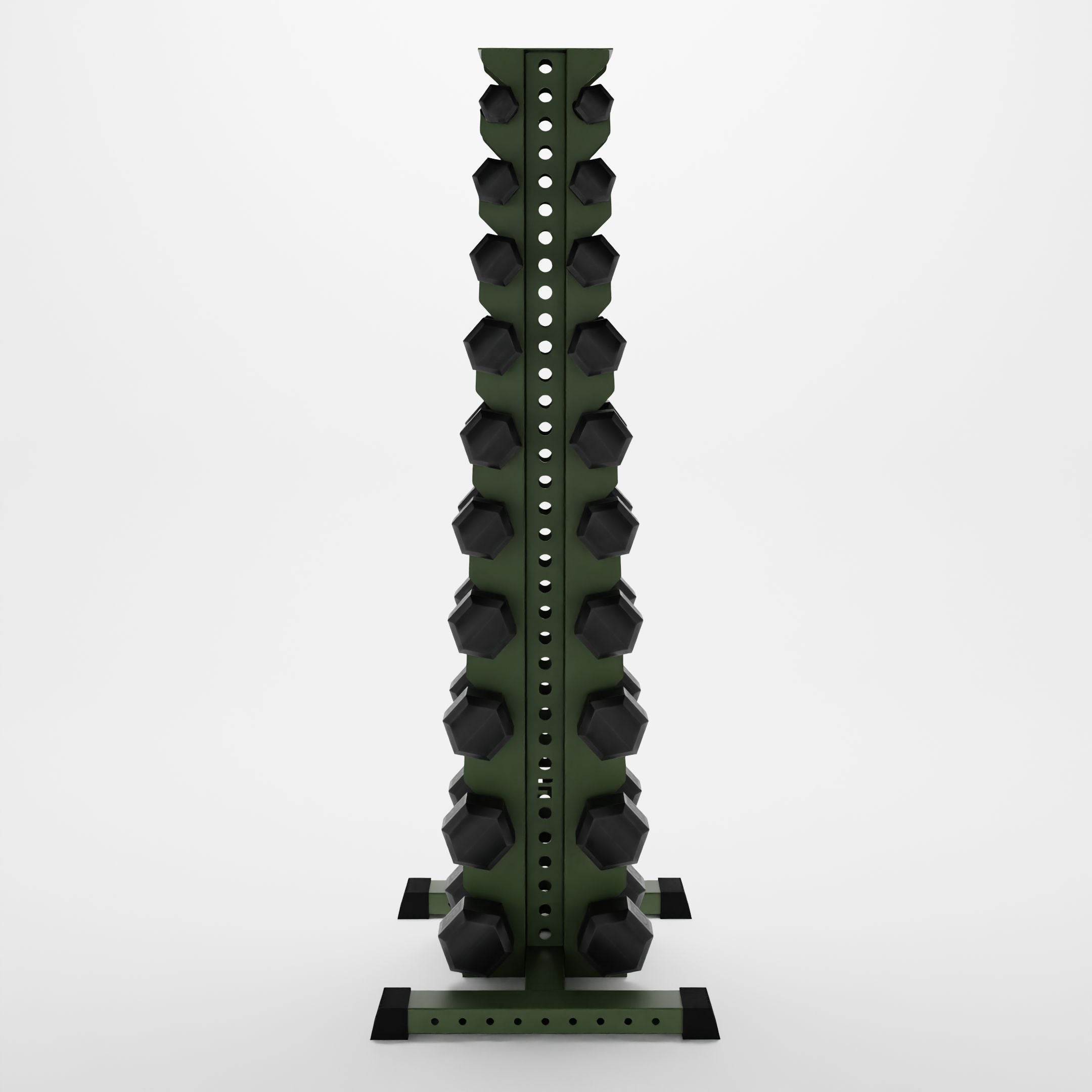 Delta | 10-Tier Vertical Dumbbell Storage Rack