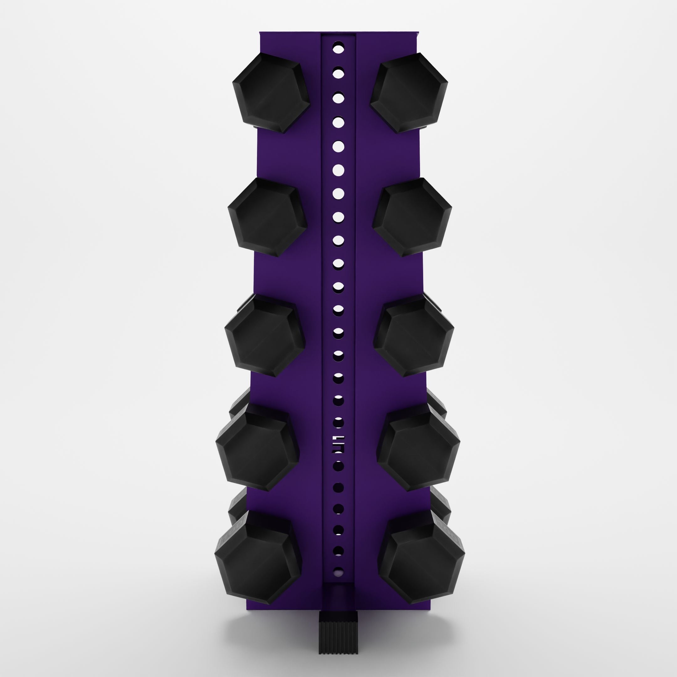 Alpha Elite | 5-Tier Vertical Dumbbell Storage Rack