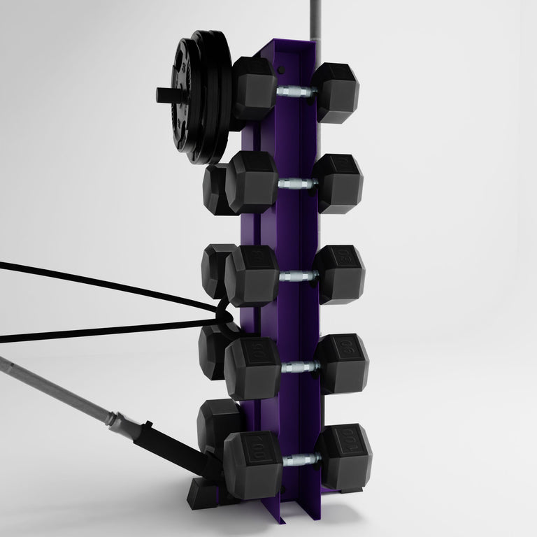 Alpha Elite | 5-Tier Vertical Dumbbell Storage Rack