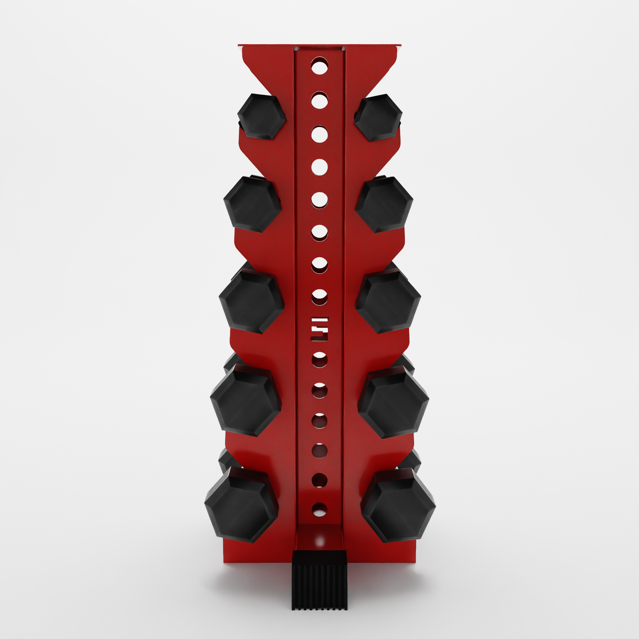 Bravo | 5-Tier Vertical Dumbbell Storage Rack