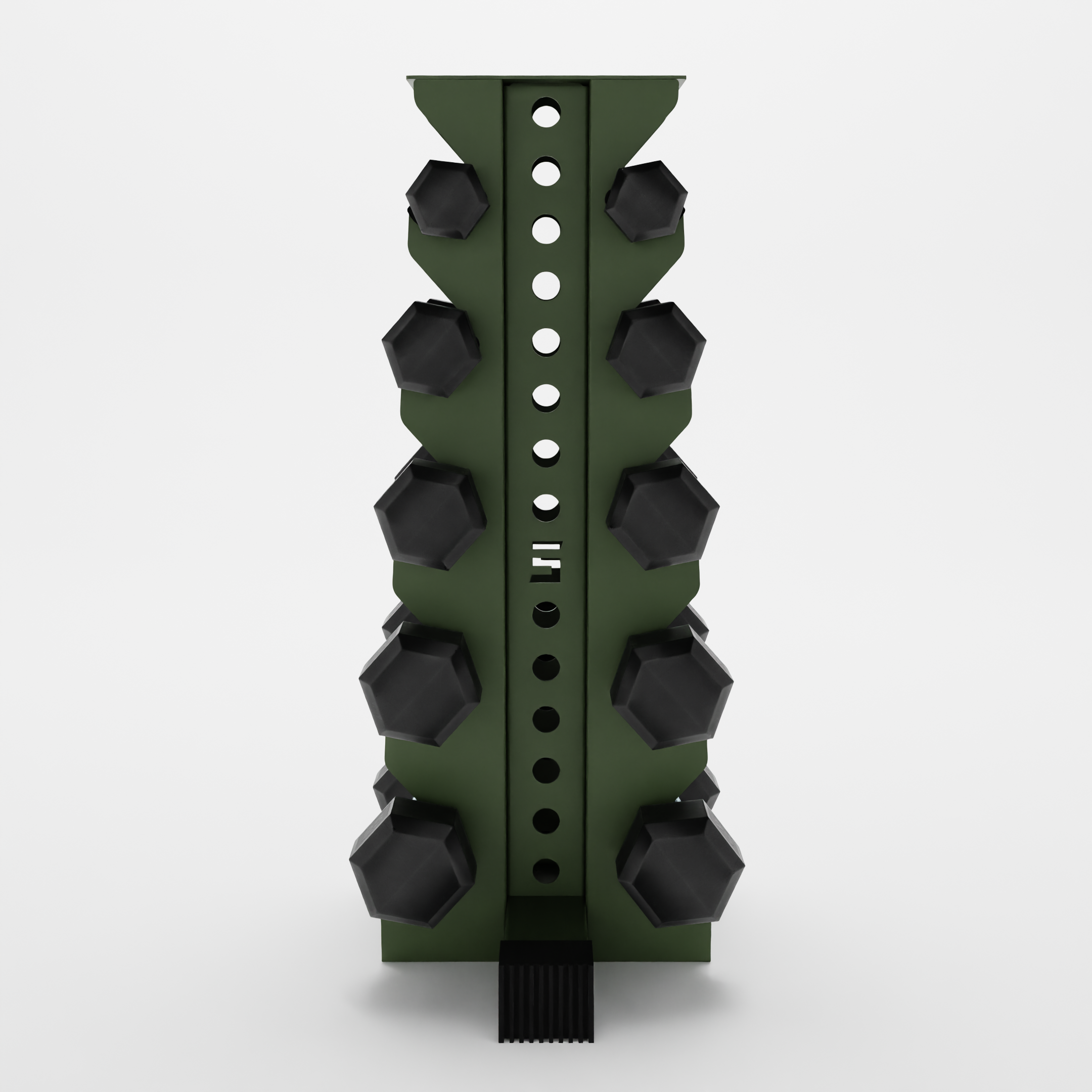 Bravo | 5-Tier Vertical Dumbbell Storage Rack