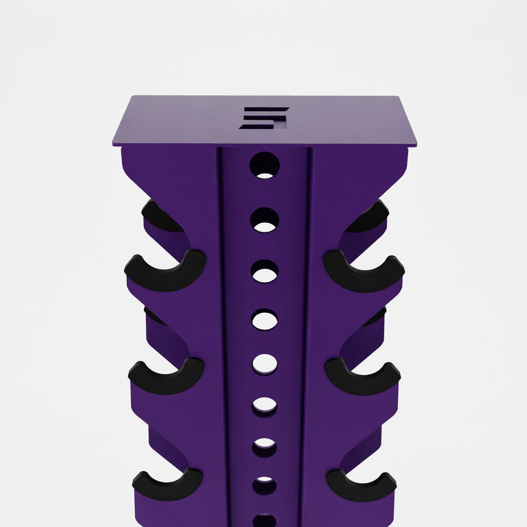 Alpha | 8-Tier Vertical Dumbbell Storage Rack