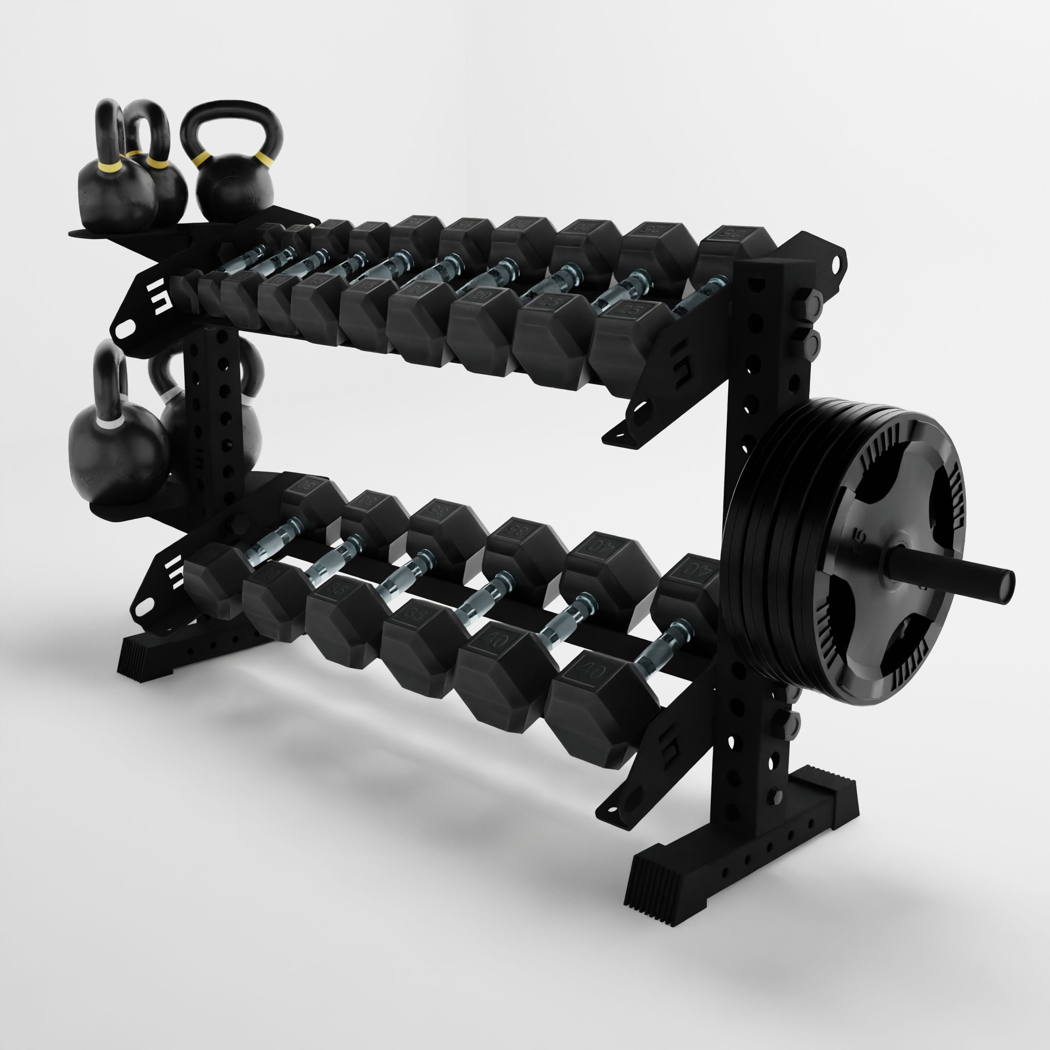 Bravo | 2-Tier Horizontal Rack