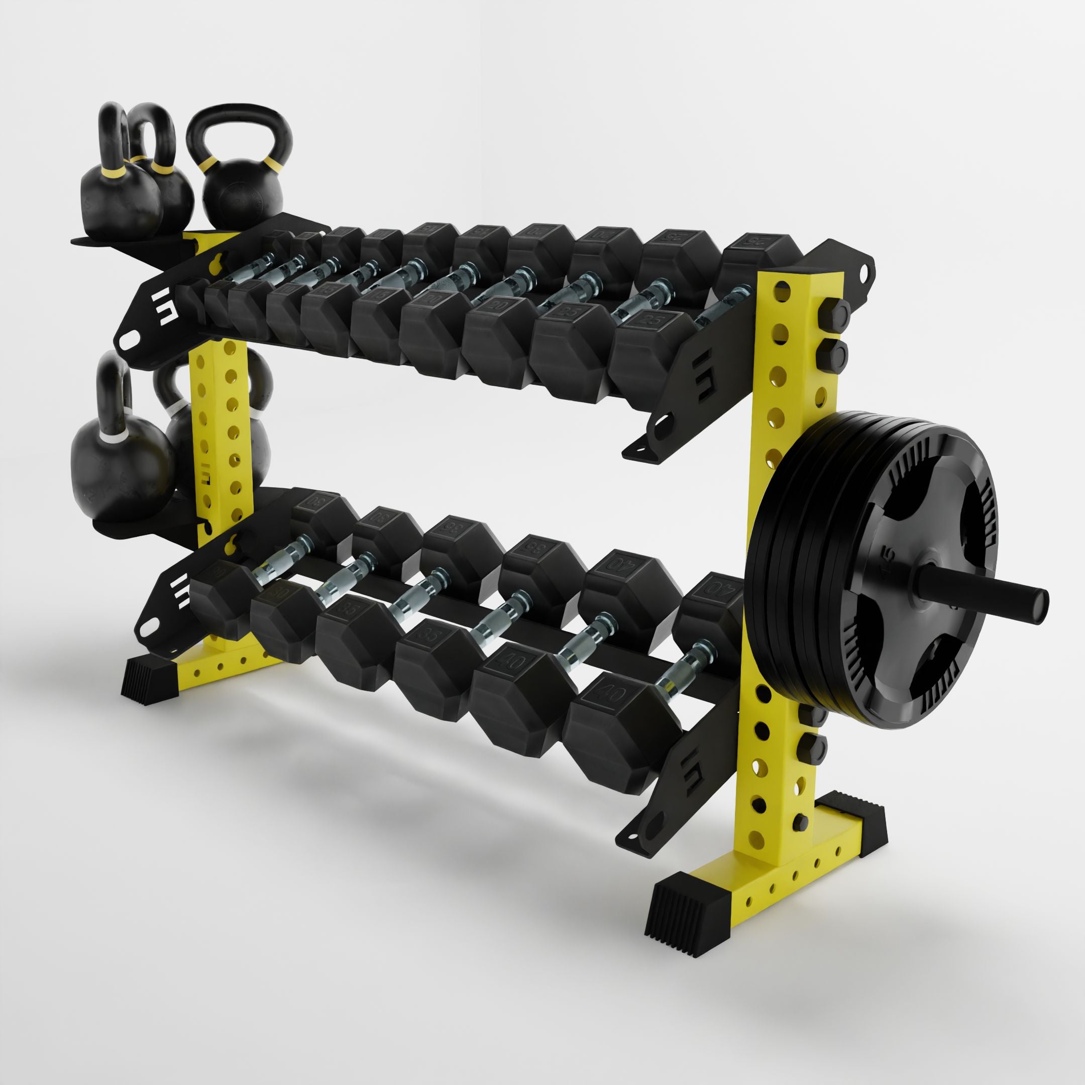 Bravo | 2-Tier Horizontal Rack